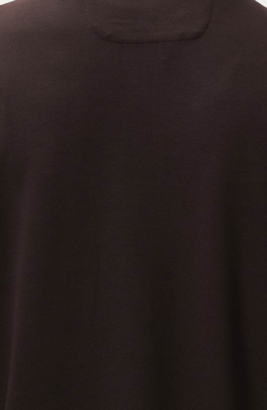 Bordo Modal Karışımlı Sweatshirt