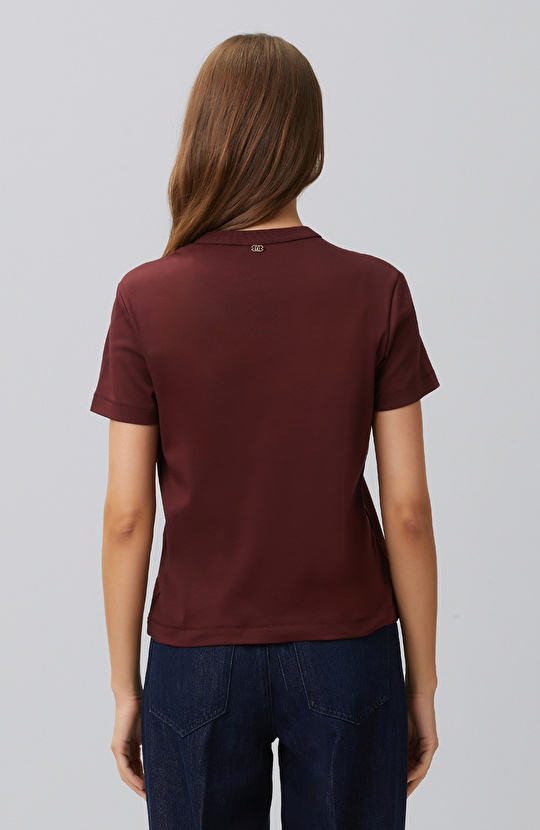 Bordo Basic T-shirt