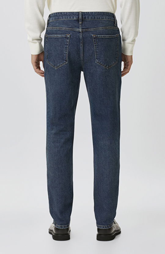 Lacivert Denim Pantolon