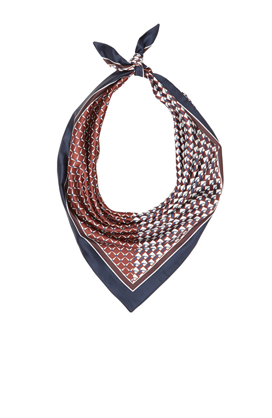 Colorful Double-Sided Patterned Women's Scarf