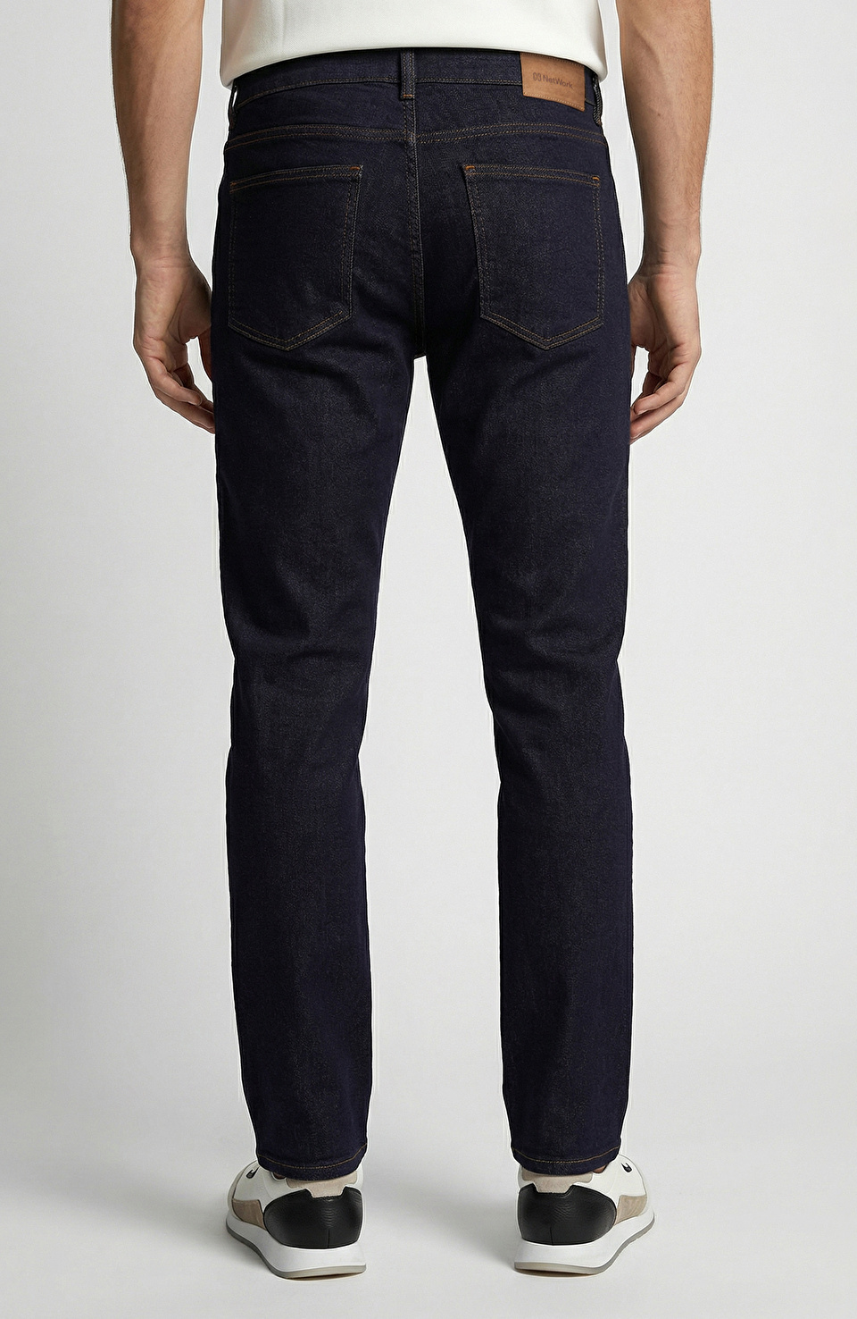 Lacivert Denim Pantolon