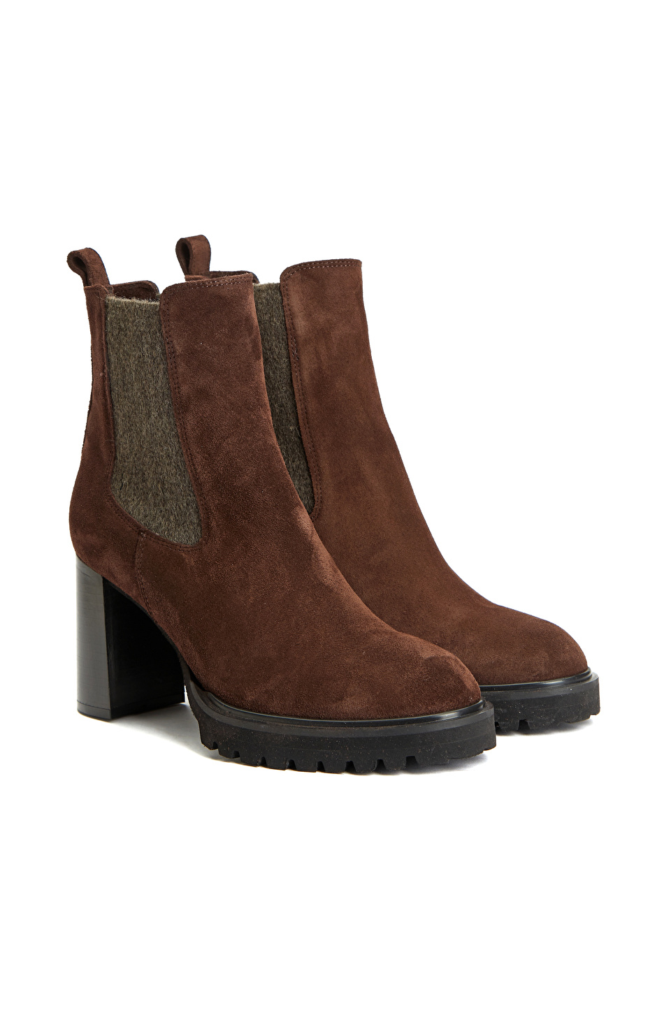 George Hogg for NetWork Kahverengi Kadın Süet Deri Bot