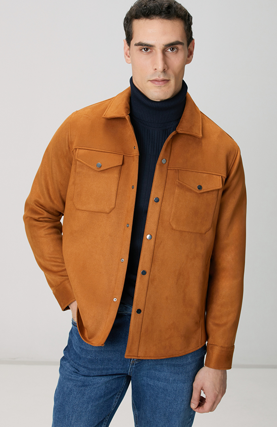 Camel Dış Gömlek