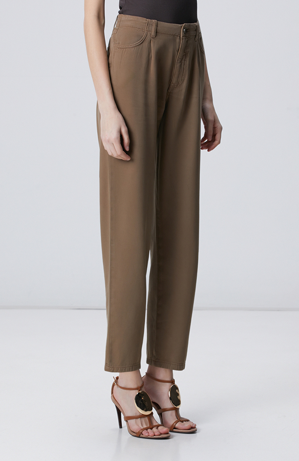 Vizon Tencel Karışımlı Casual Denim Pantolon