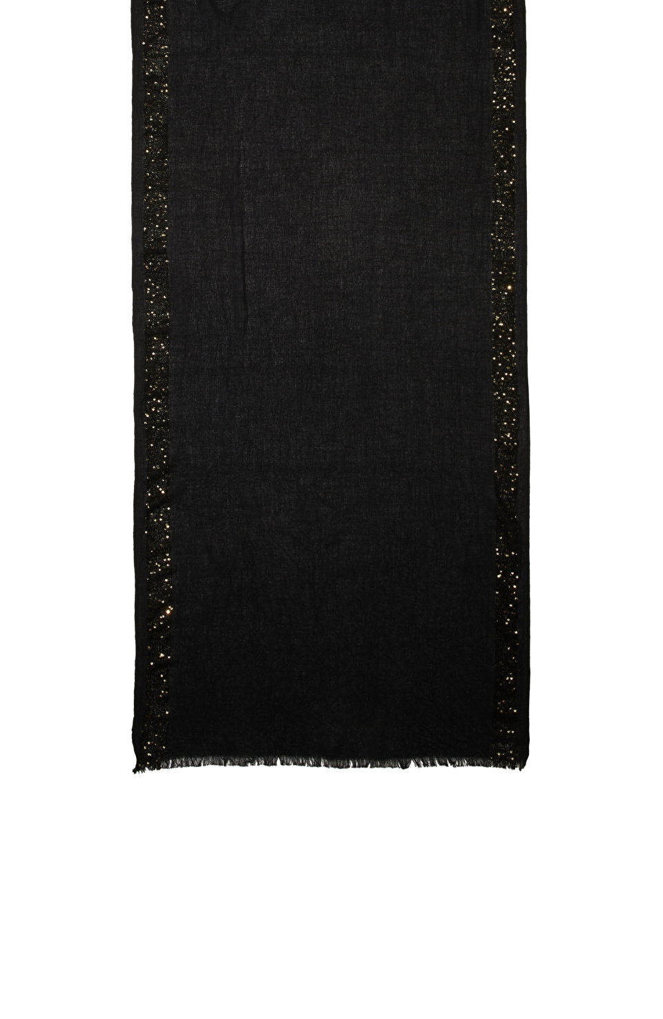 Siyah Kadın Lureksli Şal