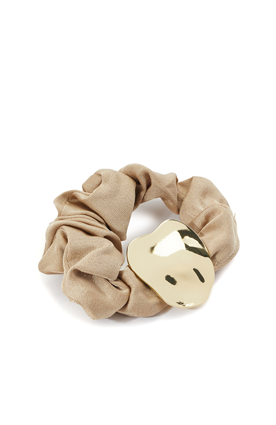 Bej Lastikli Kadın Toka