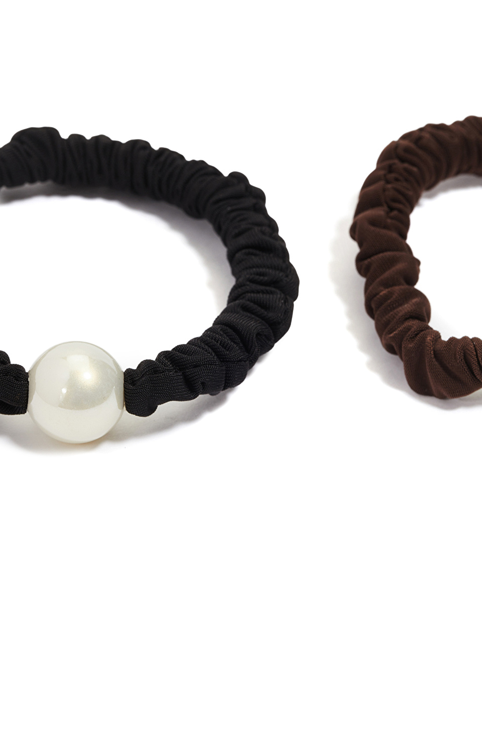 Siyah Kahverengi İkili Kadın Toka