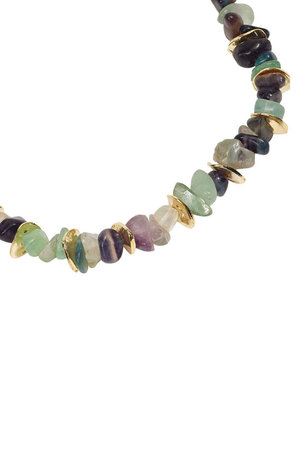 Renkli Doğal Taş Kadın Kolye