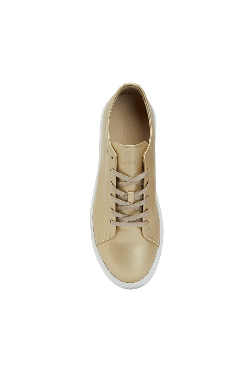 Gold Kadın Deri Sneaker