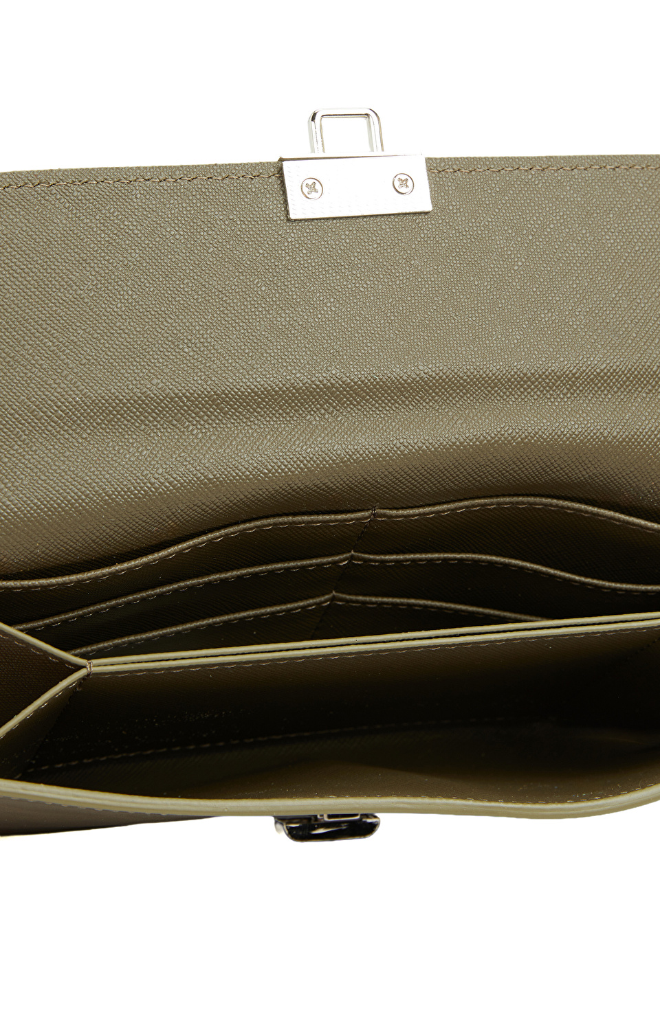 Haki Kadın Deri Cüzdan