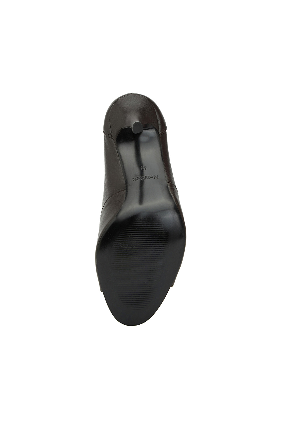 Acı Kahverengi Kadın Deri Sandalet