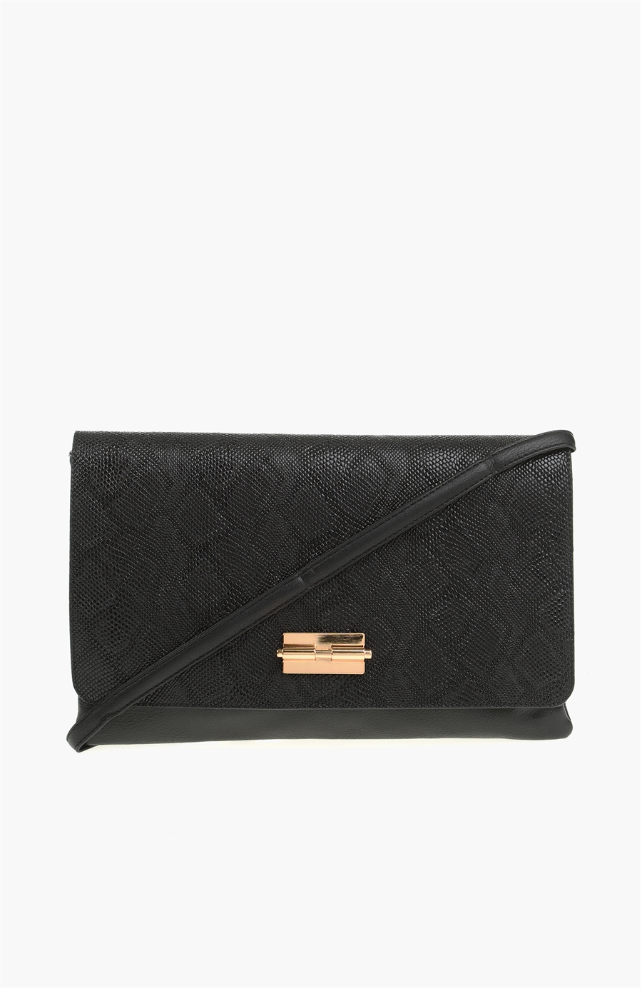 Siyah Clutch - Renk Siyah - Network Siyah Clutch - Renk Siyah - Network