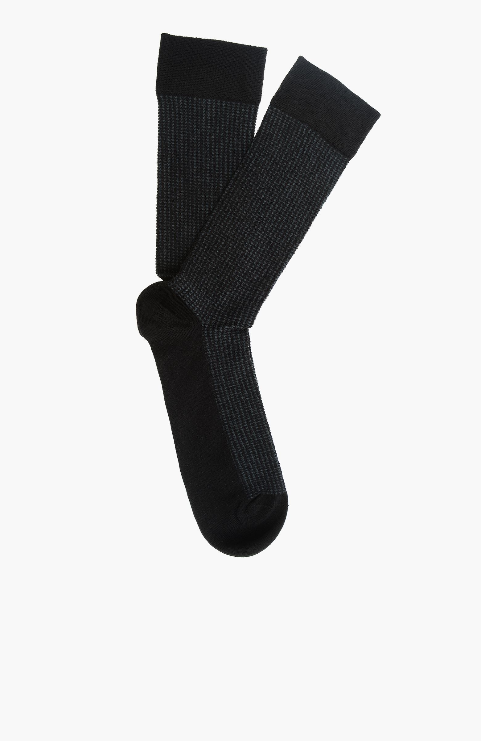 Siyah Antrasit Desenli Bamboo Erkek Çorap