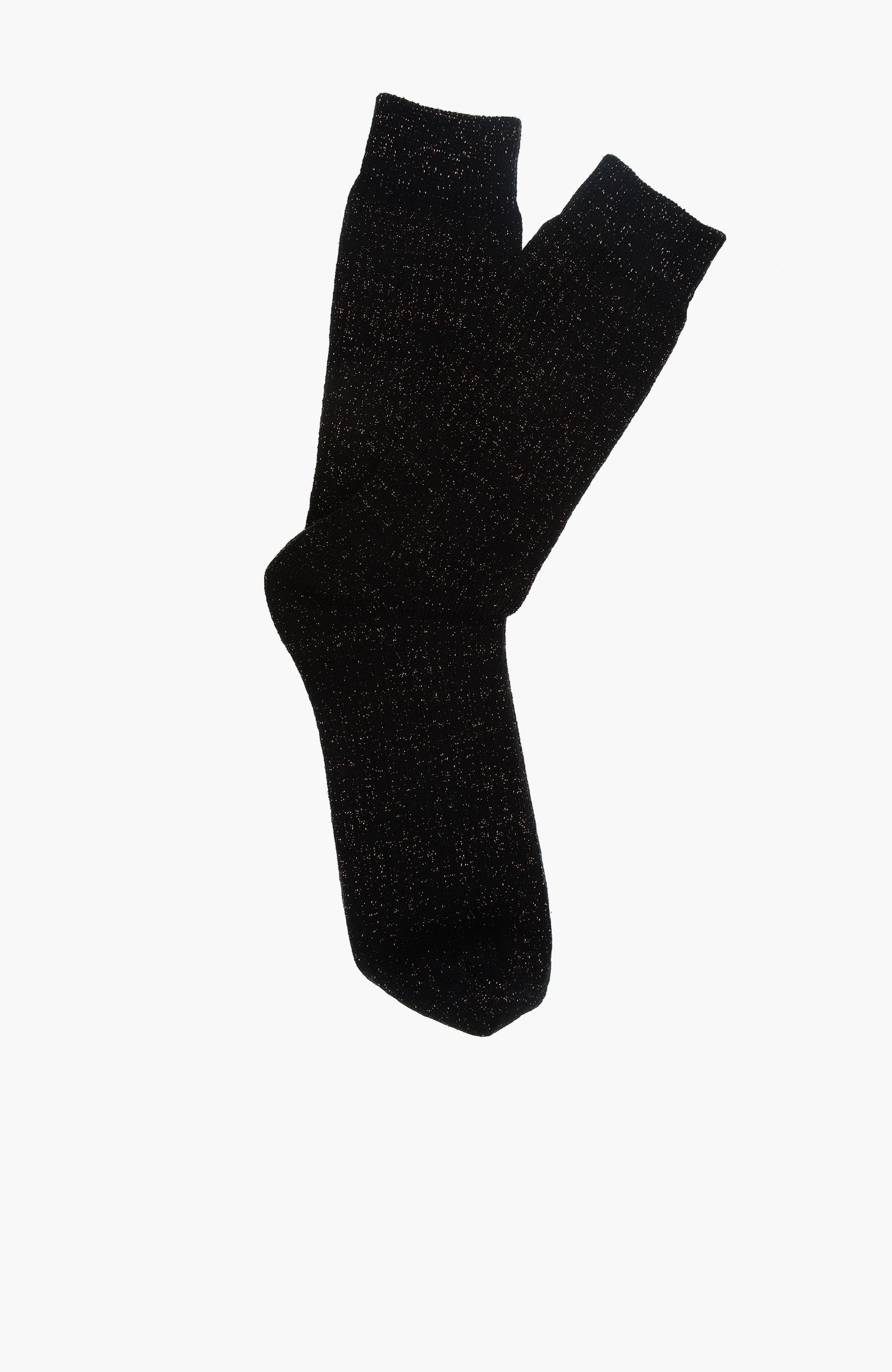 Siyah-Bakır Kadın Çorap