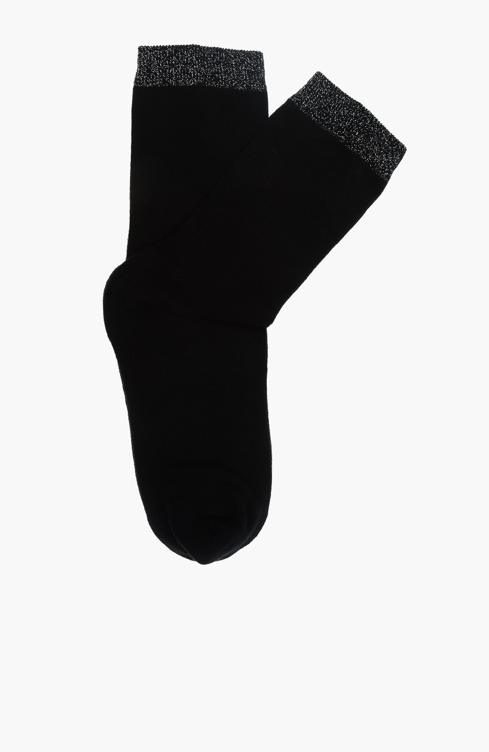 Siyah Antrasit Kadın Çorap