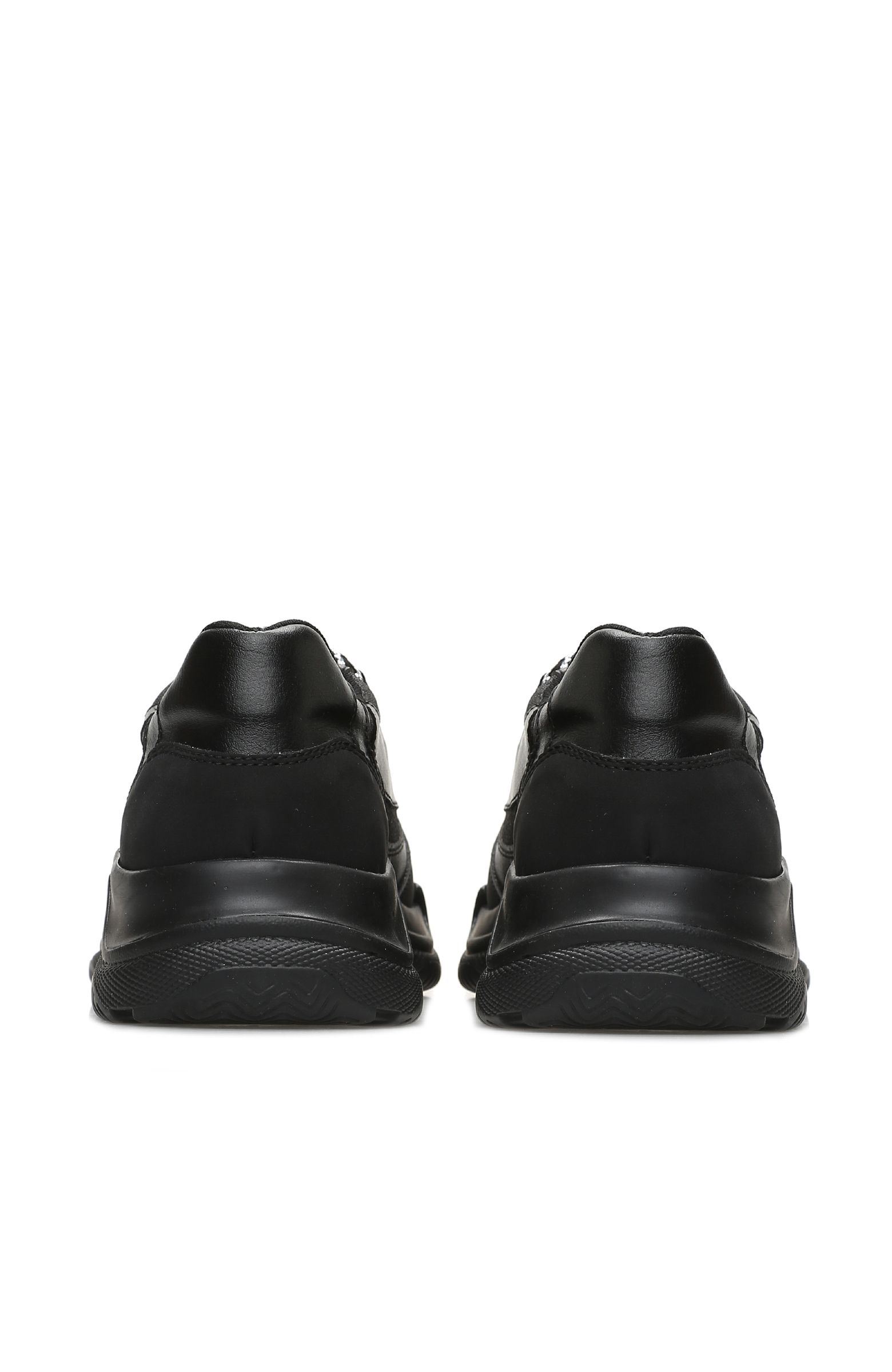 Siyah Kadın Sneaker -4