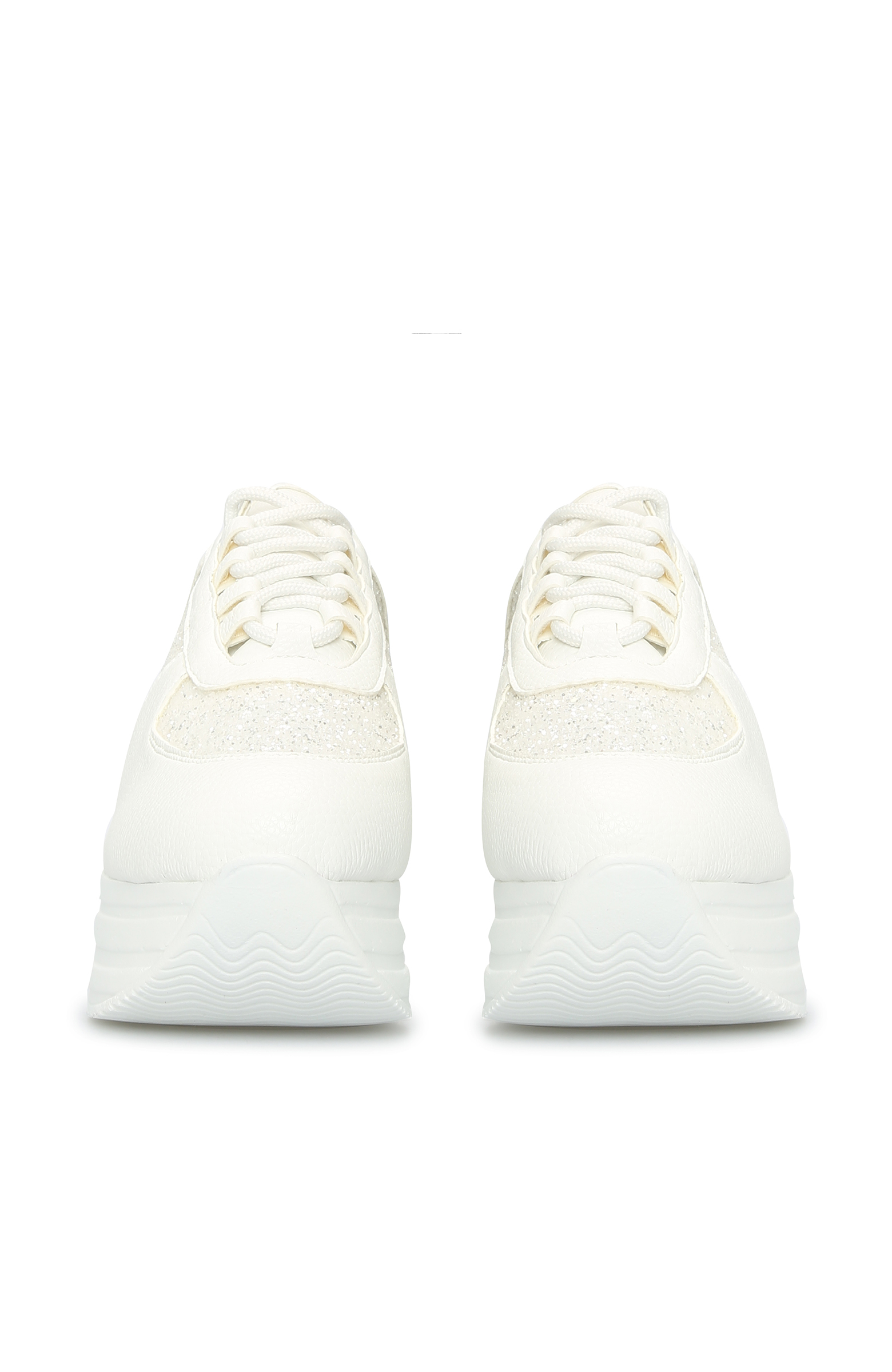 Beyaz Kadın Sneaker -3