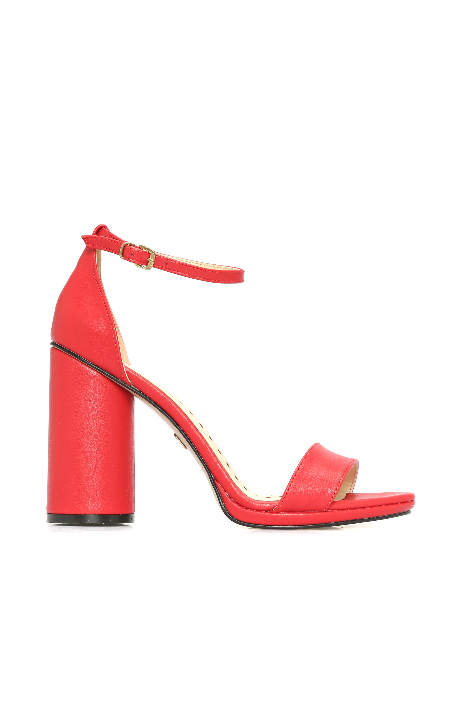 Kırmızı Kadın Sandalet -1