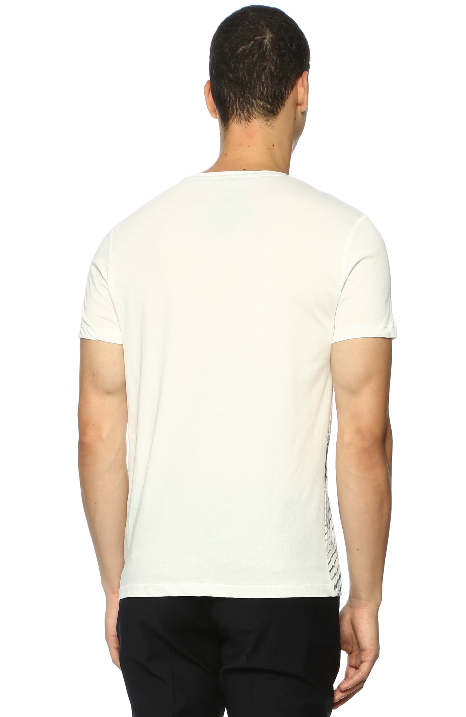 Slim Fit Beyaz Tshirt