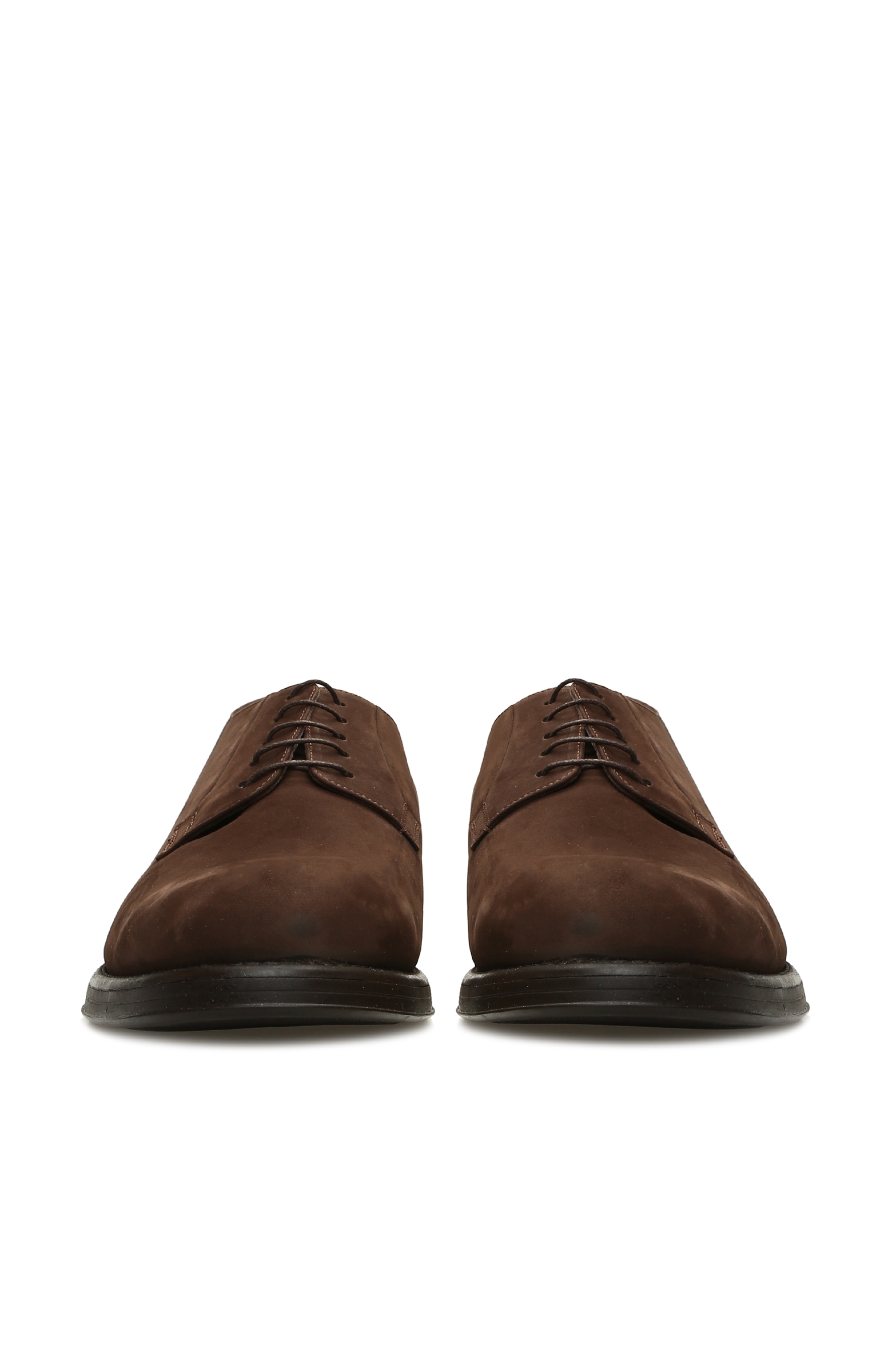 Kahverengi Nubuk Erkek Deri Ayakkabı