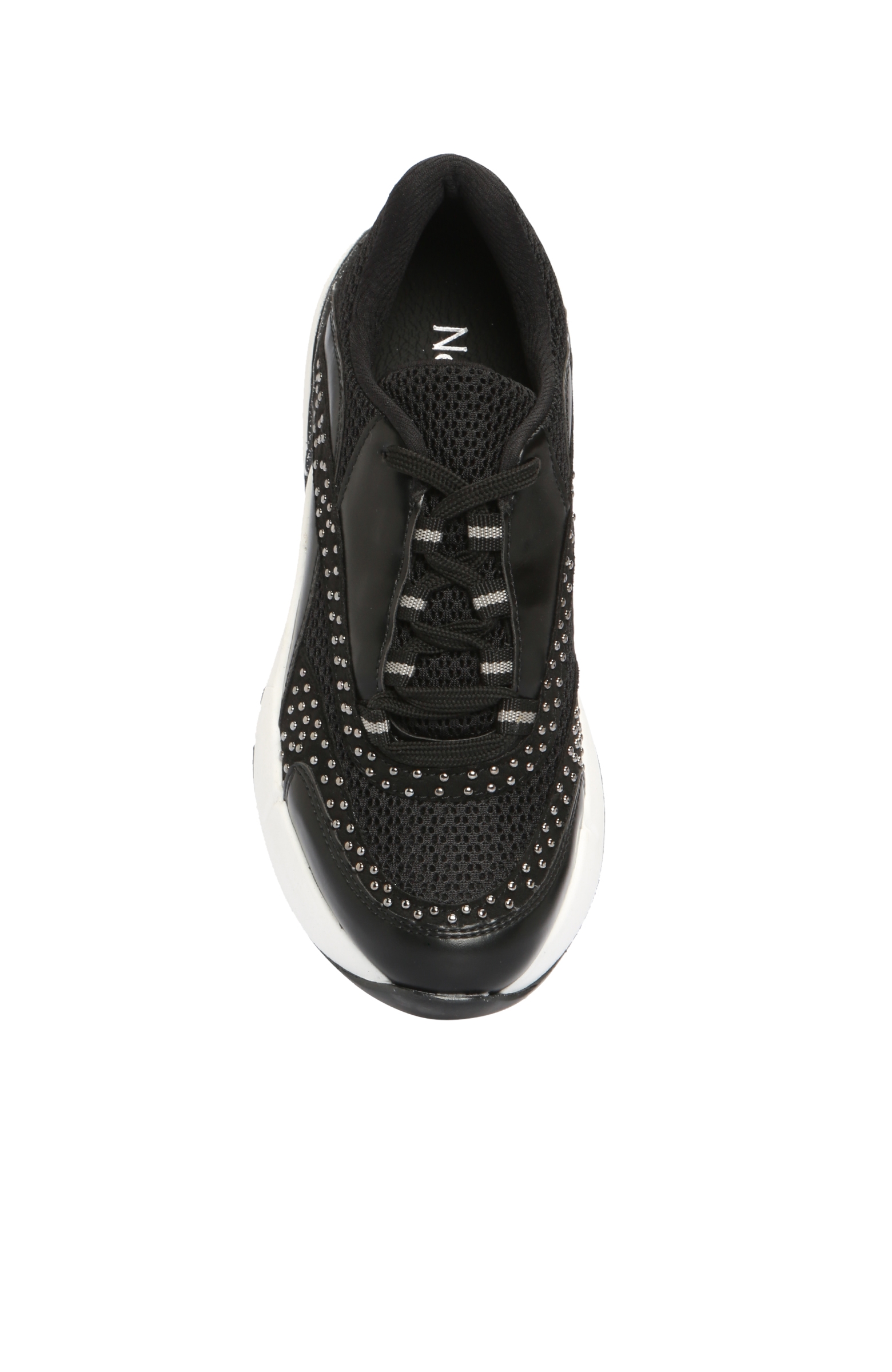 Troklu Siyah Kadın Sneaker