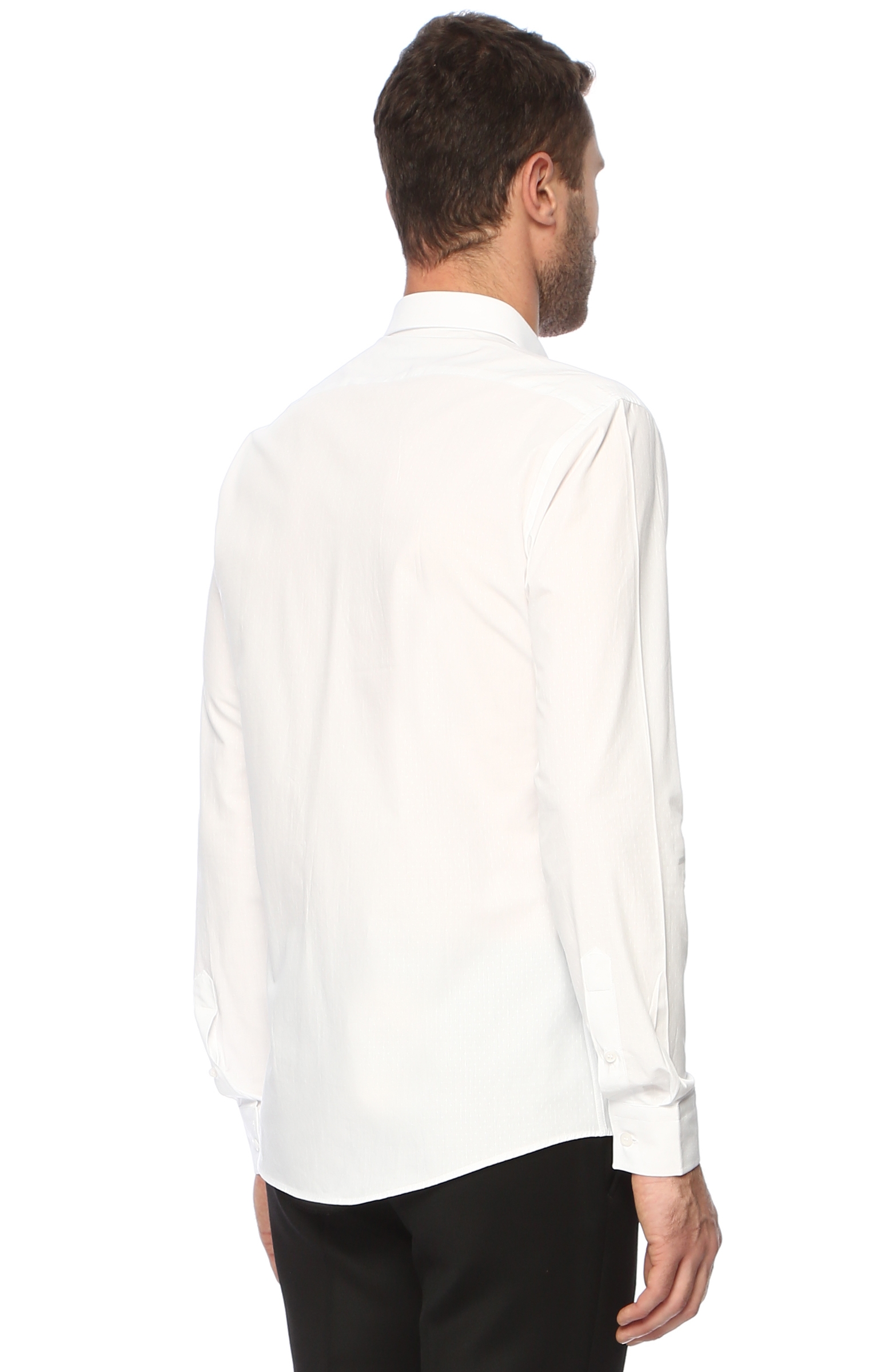 Slim Fit Beyaz Gömlek