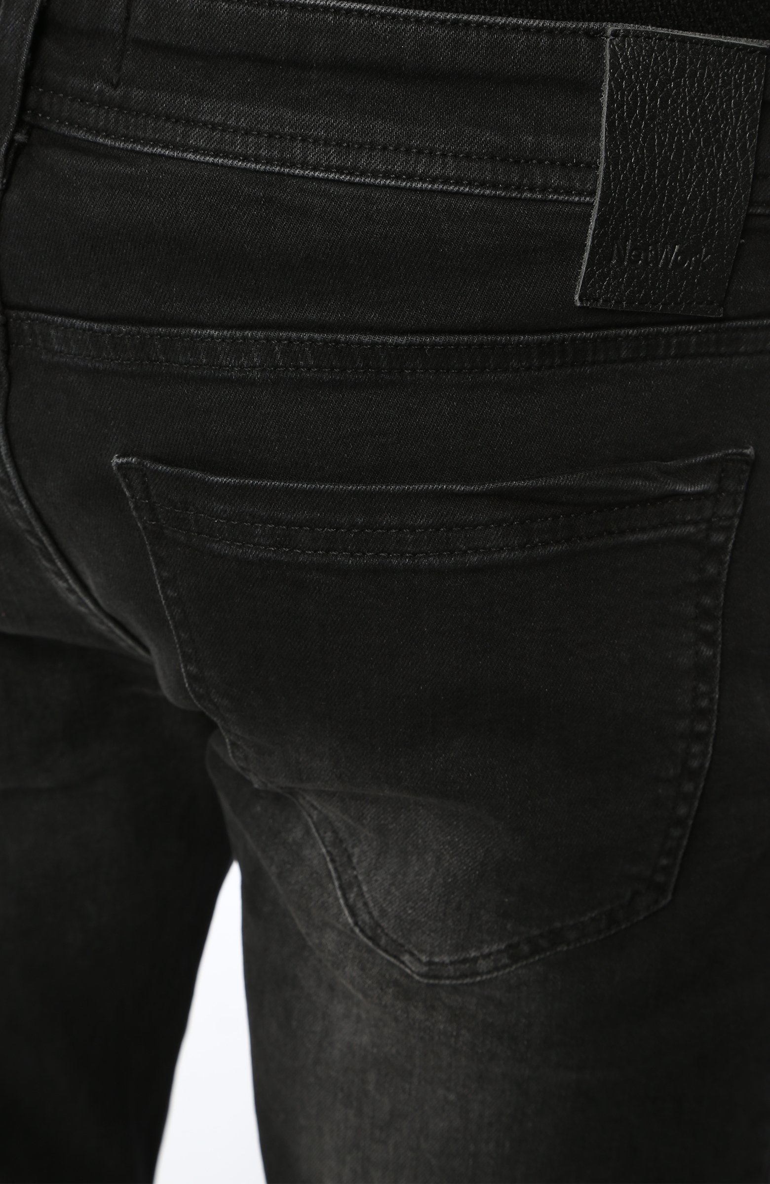 Slim Fit Siyah Normal Bel Jean Pantolon