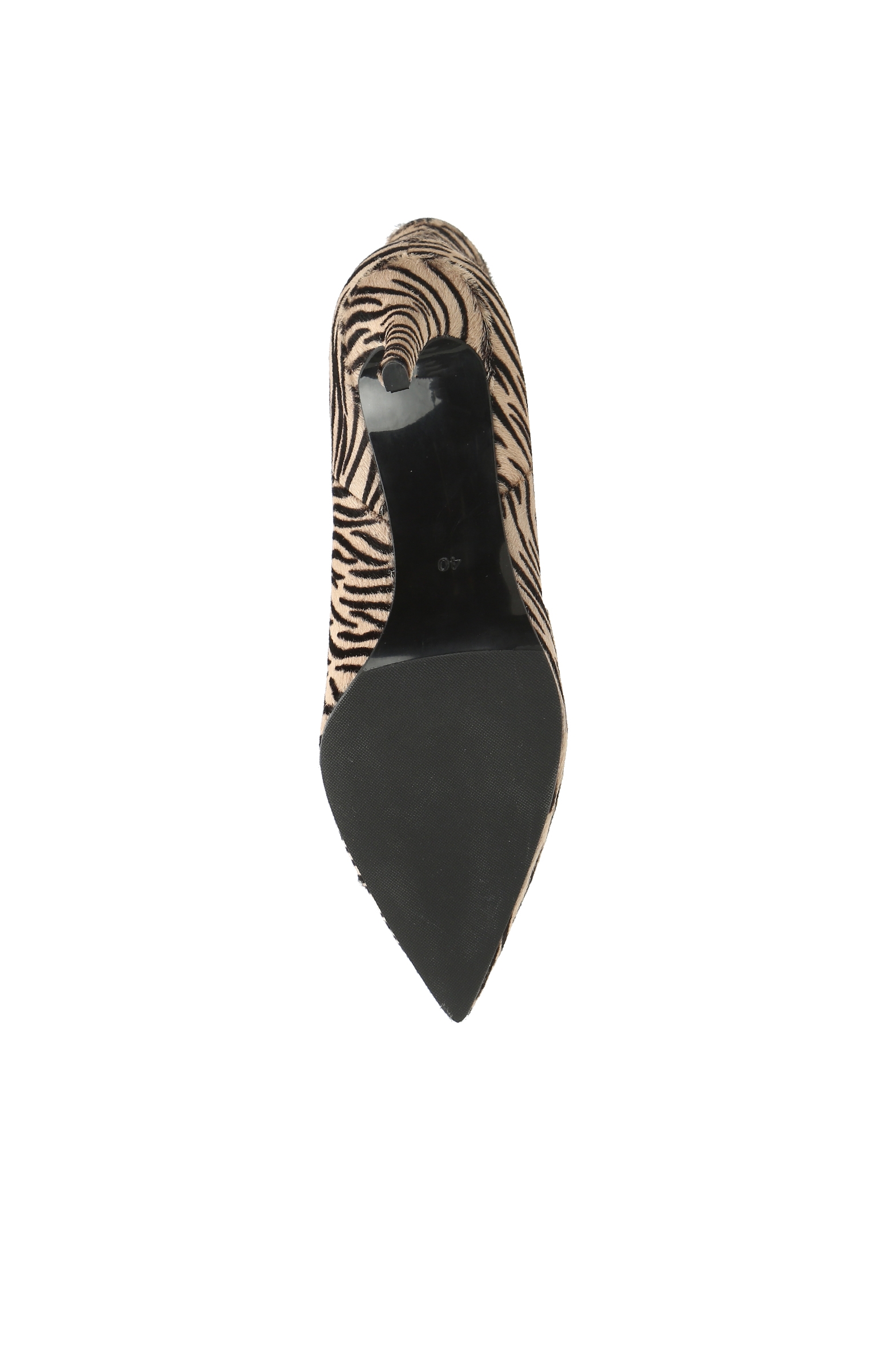 Bej Siyah Leopar Desenli Kadın Süet Deri Bot