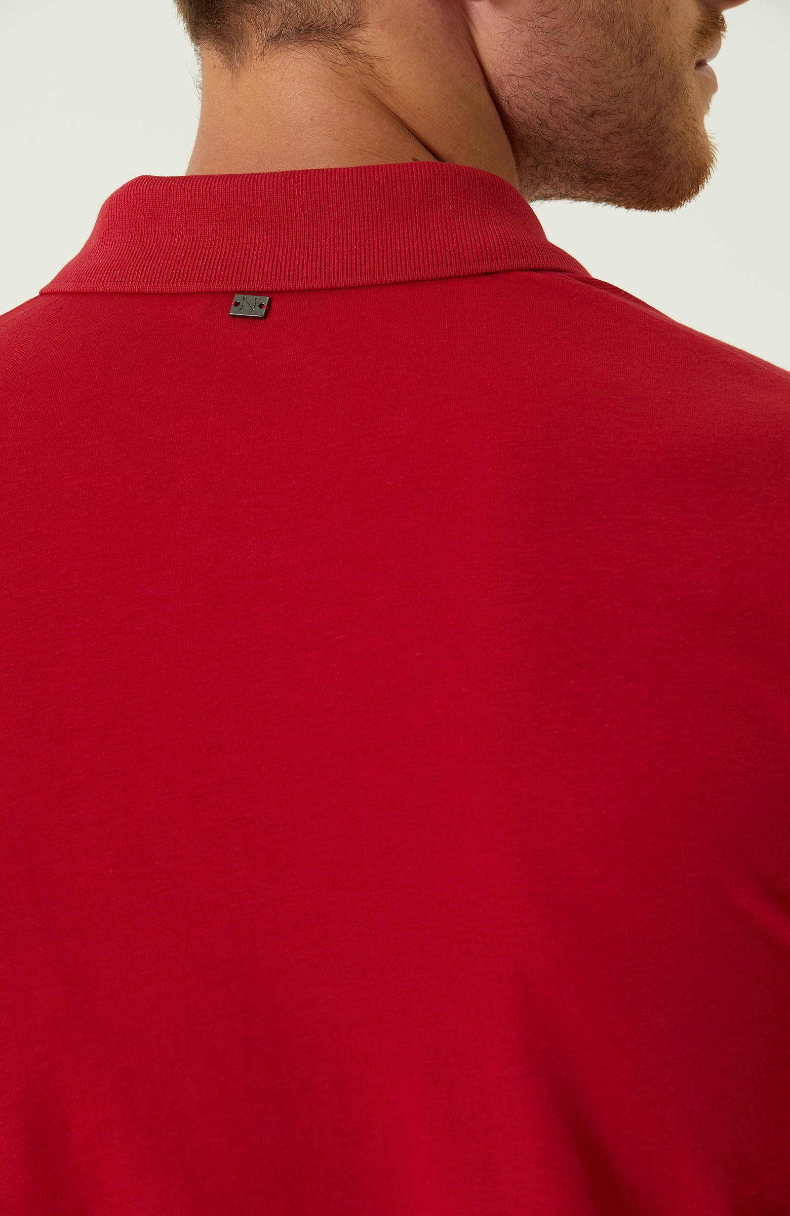 Kırmızı Polo Yaka T-shirt