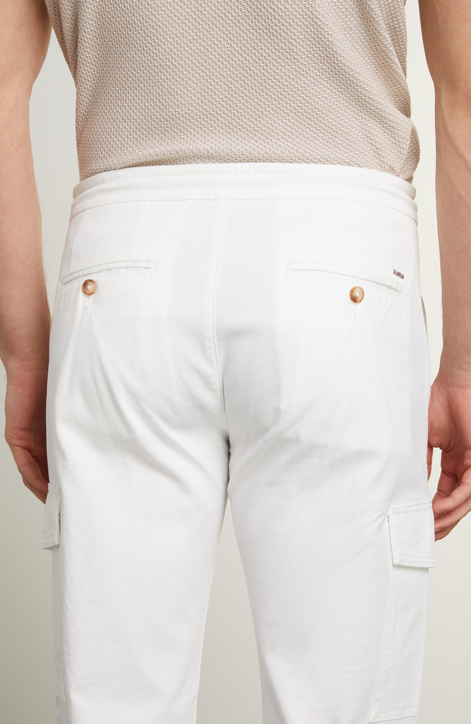 Carrot Fit Beyaz Pantolon