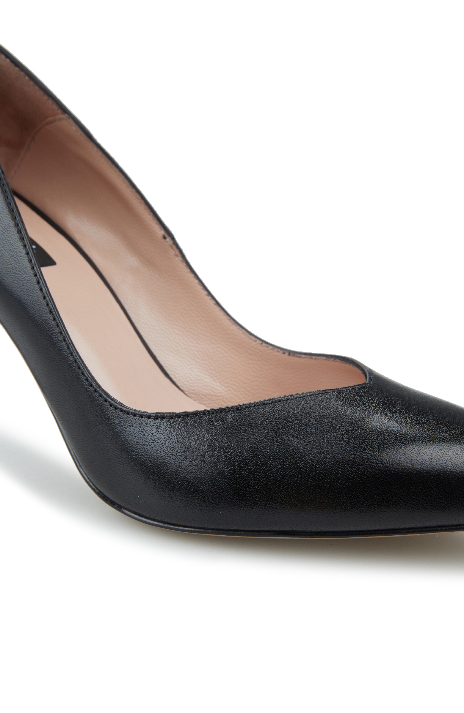 Kadın Deri Siyah Topuklu Ayakkabı