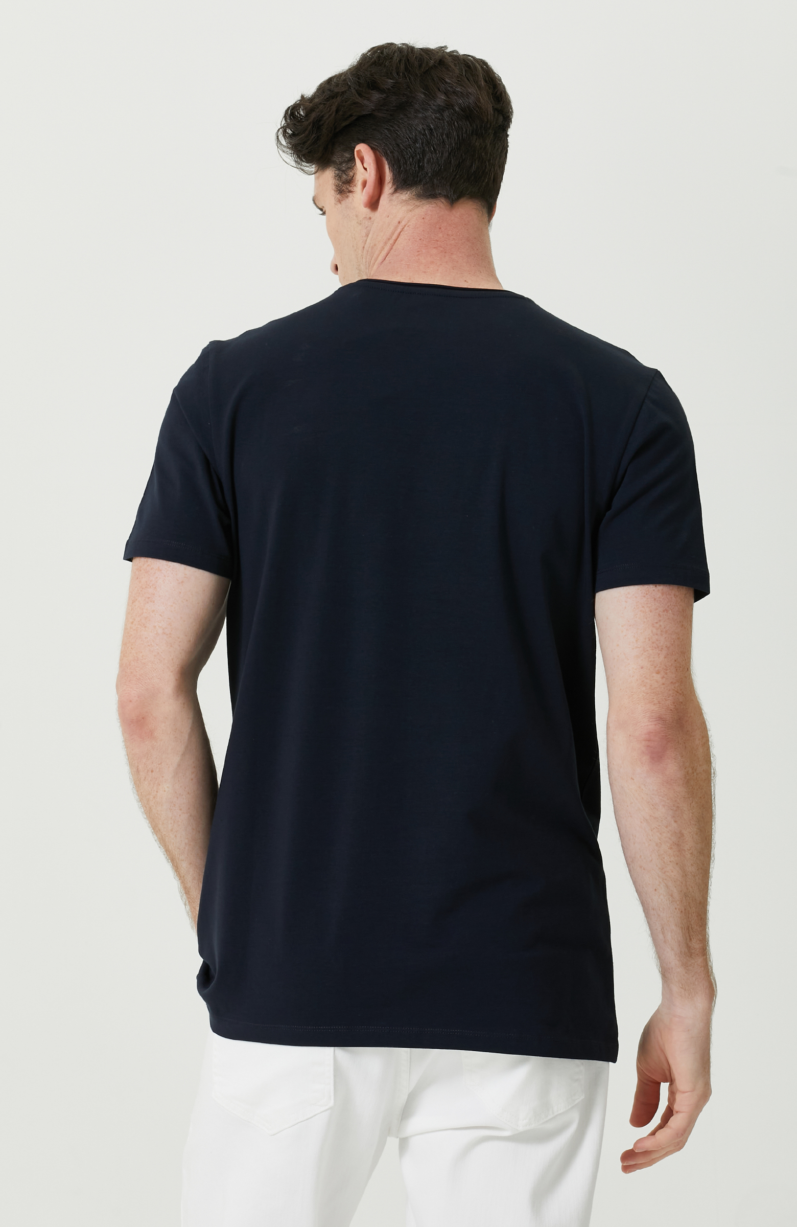 Lacivert  Basic T-shirt