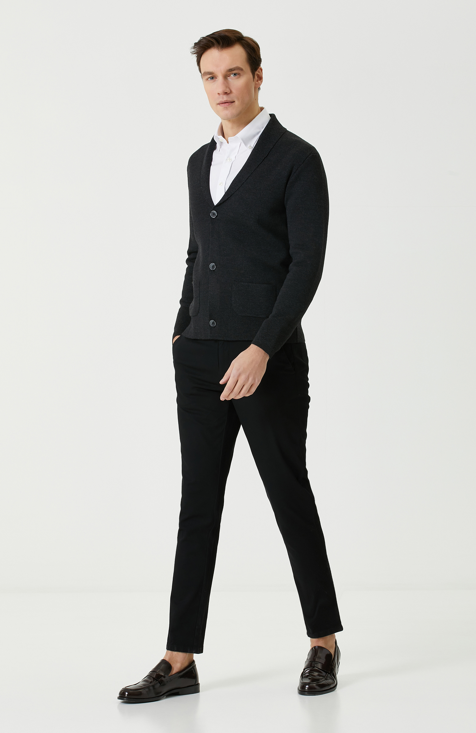 Beyaz Non-Iron Gömlek