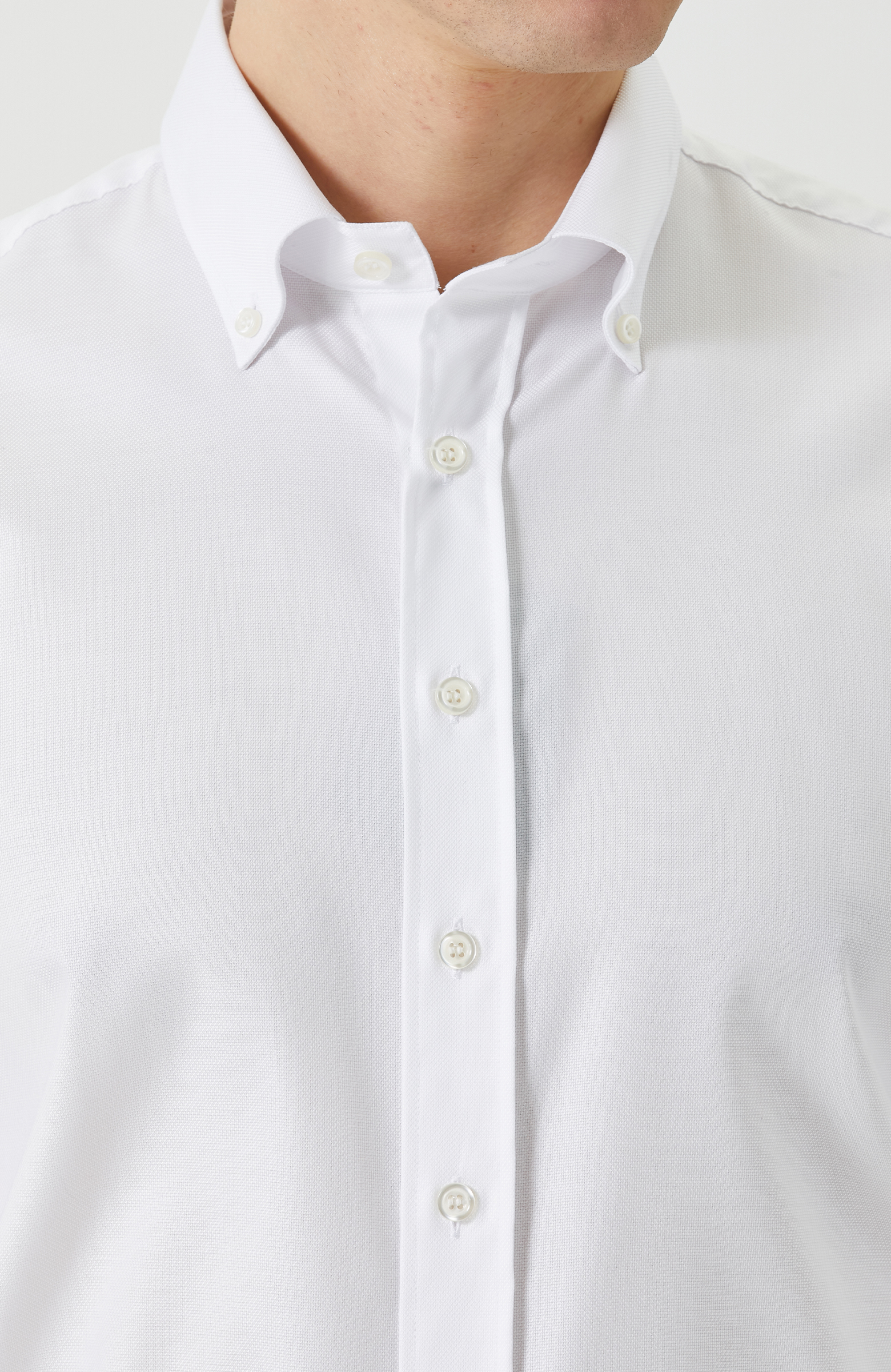 Beyaz Non-Iron Gömlek