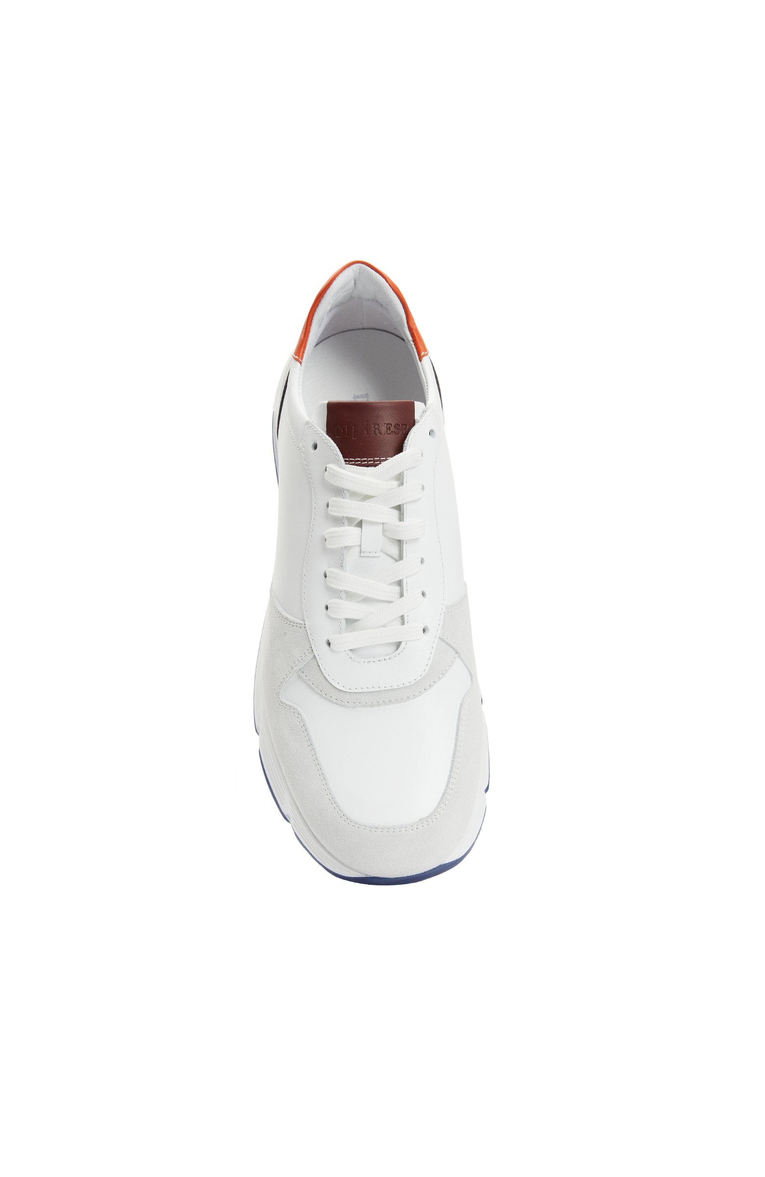 Beyaz Erkek Deri Sneaker -4
