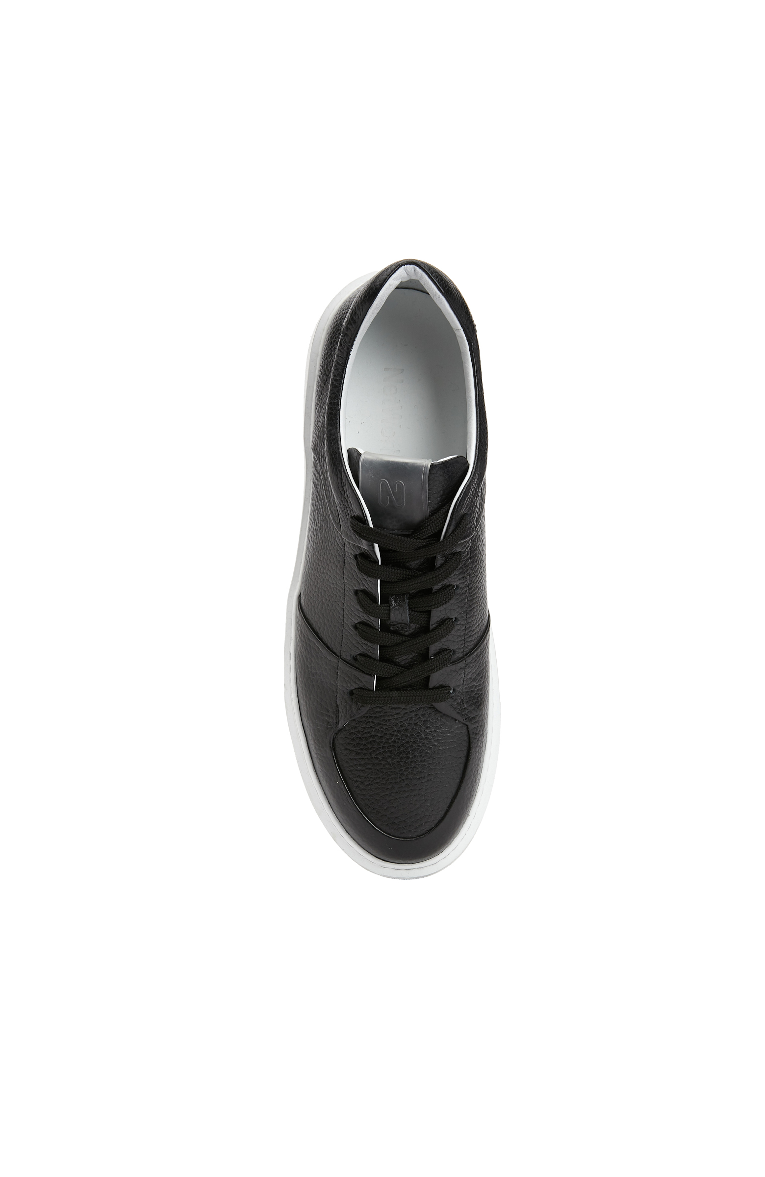 Siyah Erkek Deri Sneaker