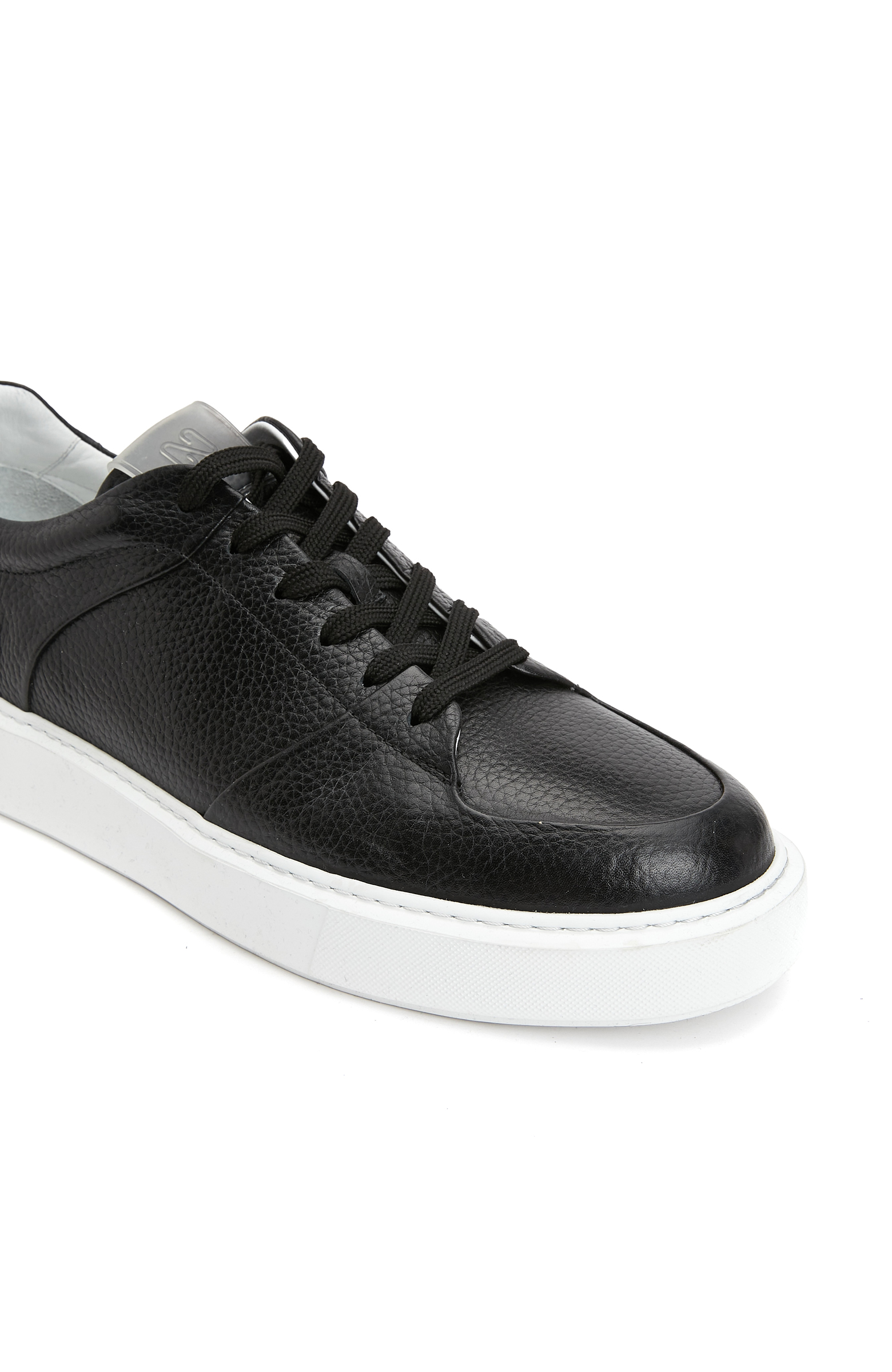 Siyah Erkek Deri Sneaker