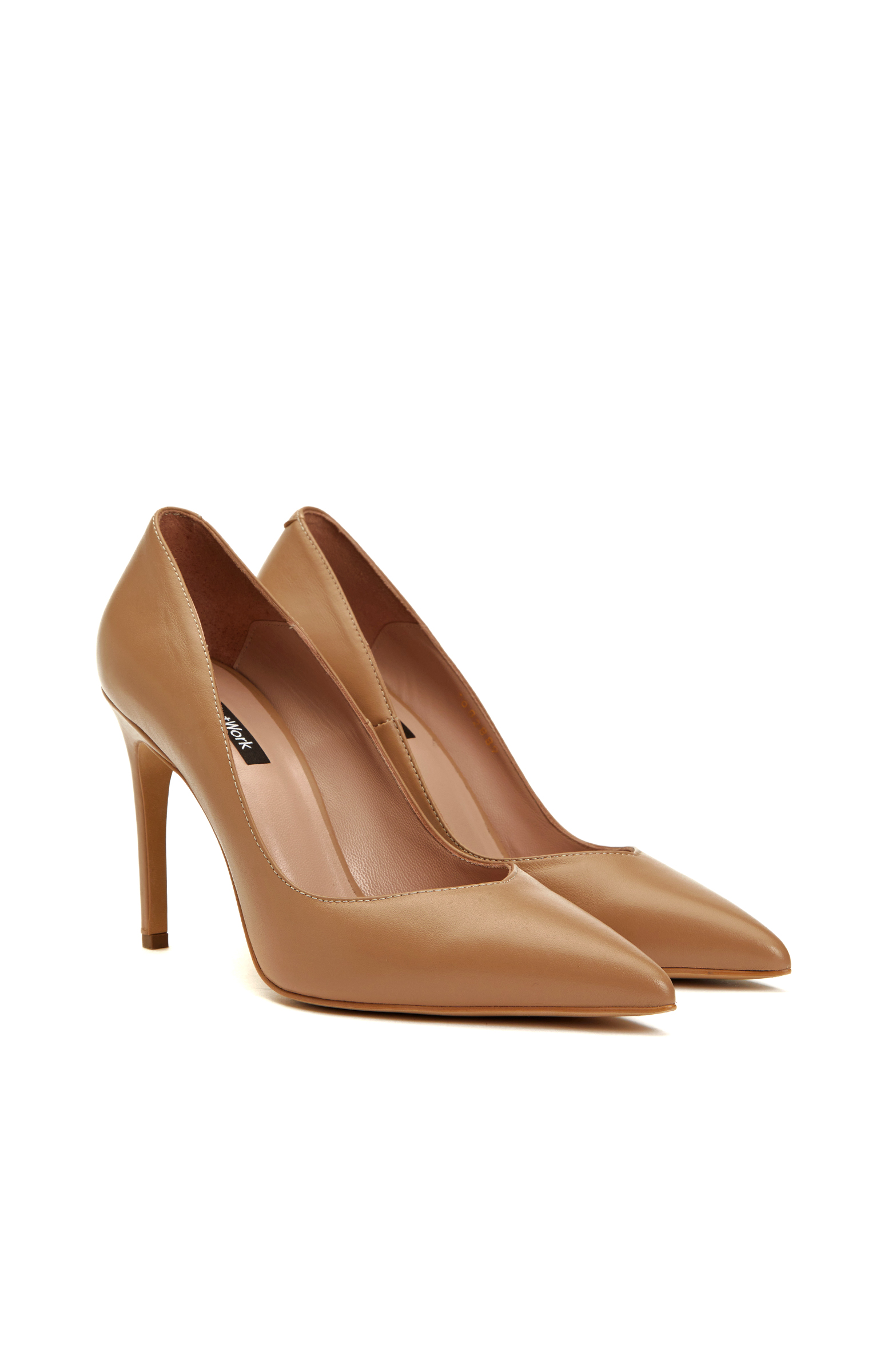 Kum Rengi Deri Stiletto