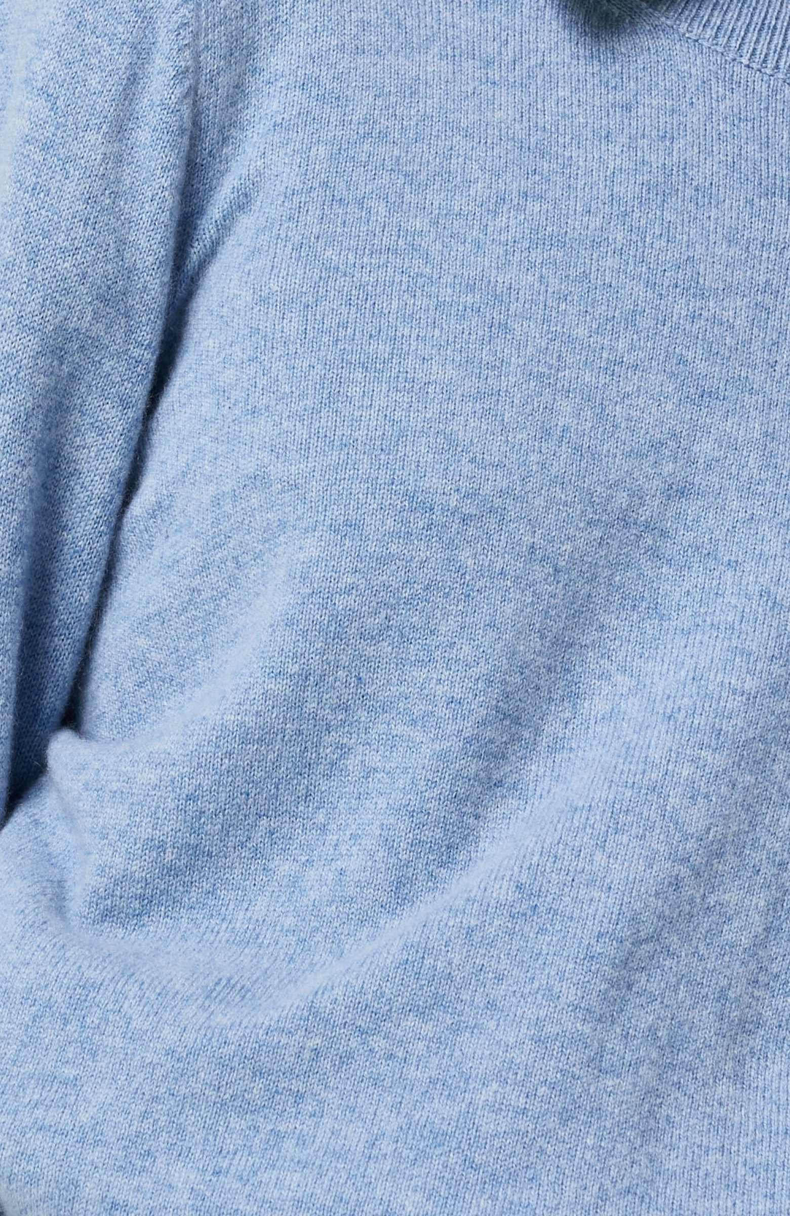 Limited Mavi Kaşmir Triko Kazak