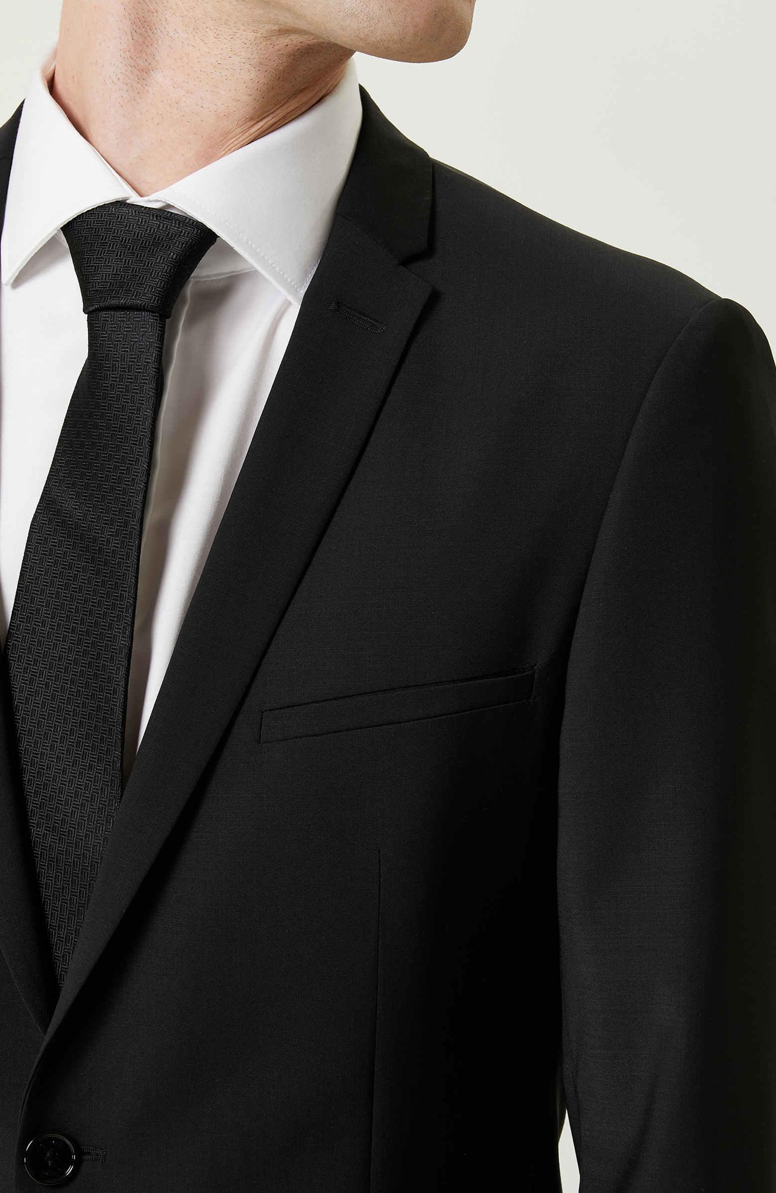 Siyah Yün Takım Elbise