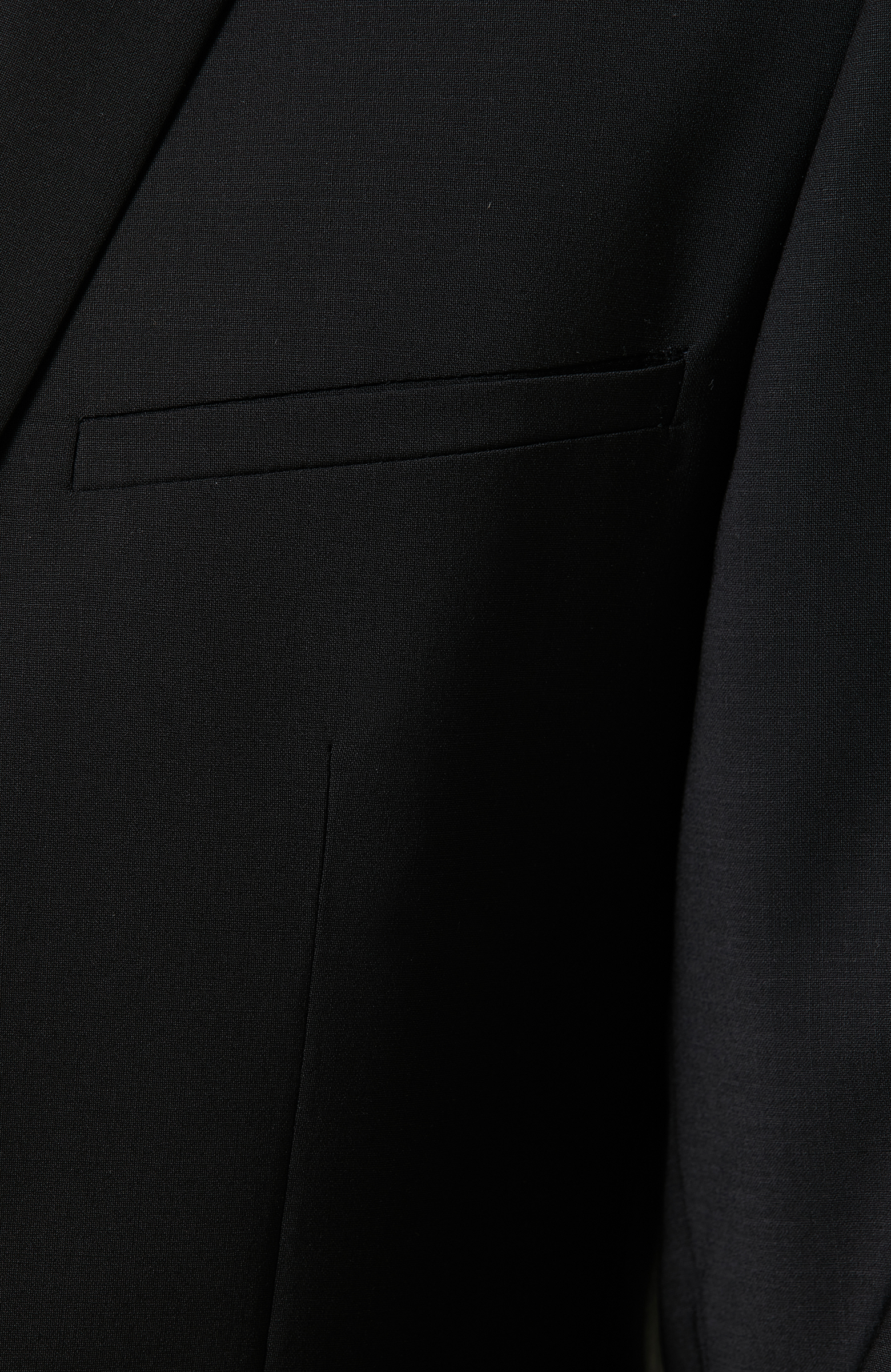 Siyah Yün Takım Elbise