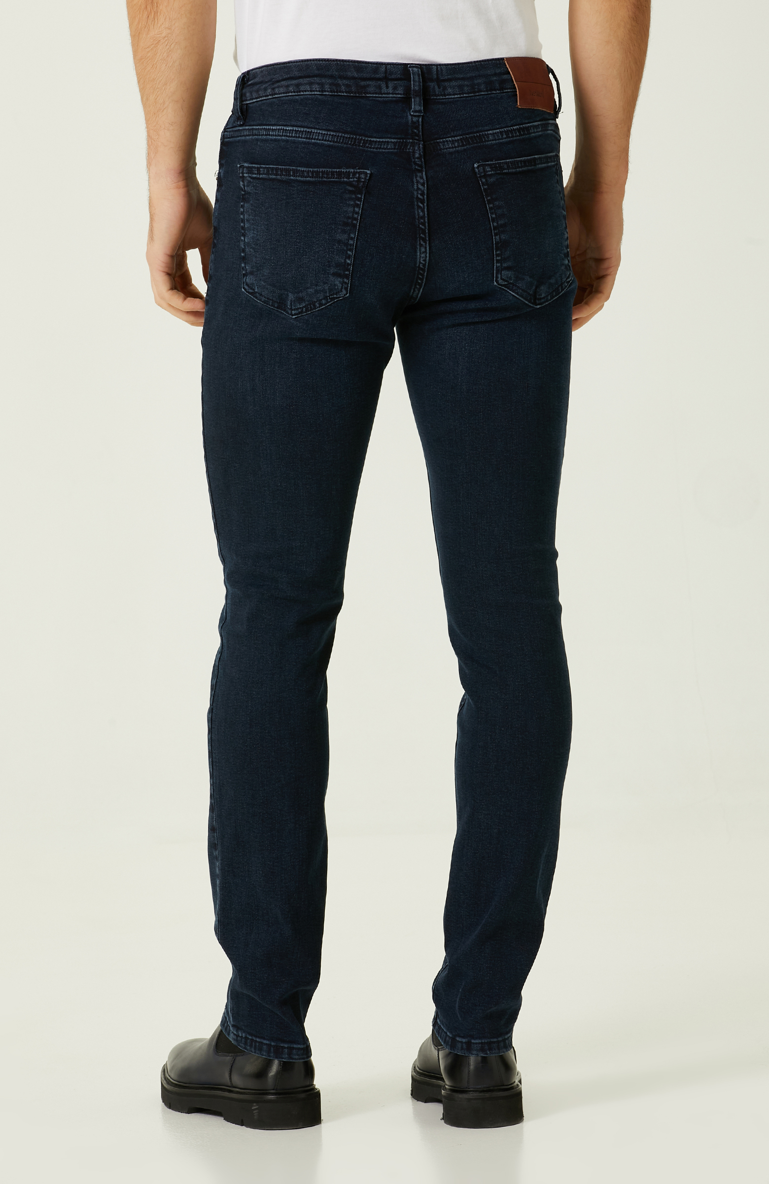 Lacivert Denim Pantolon_2