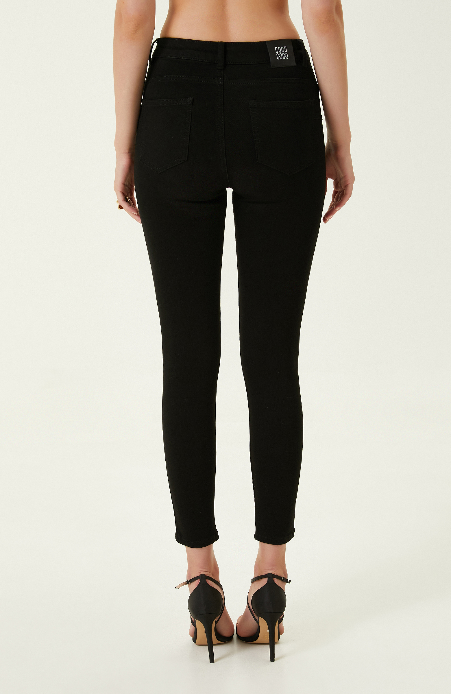 Siyah Denim Pantolon