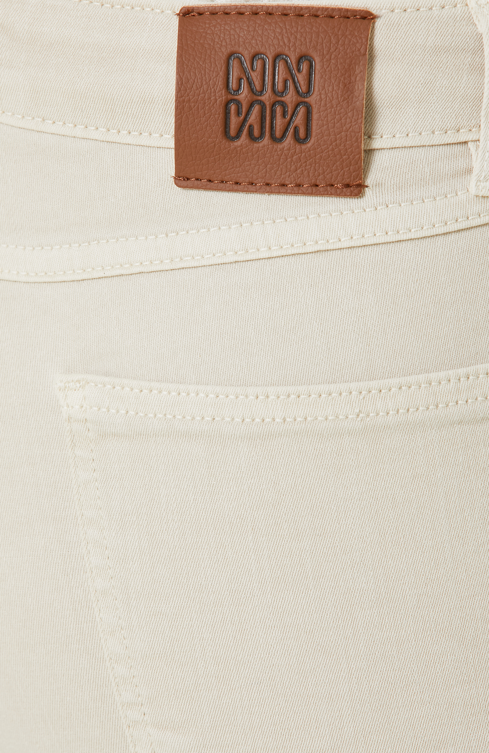 Bej Basic Casual Pantolon