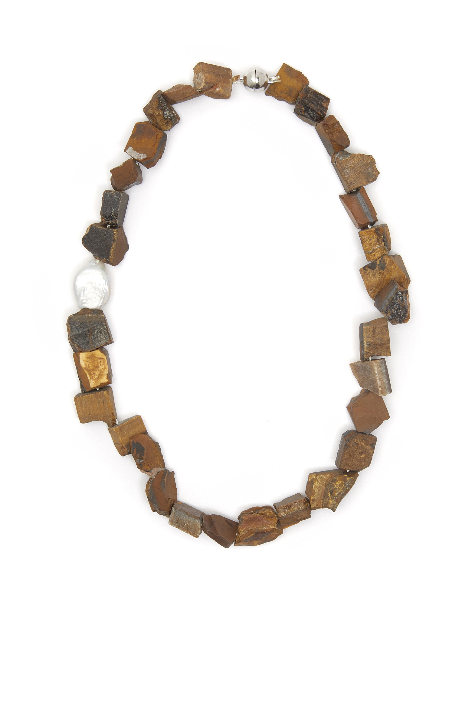 Kahverengi Kadın Kolye