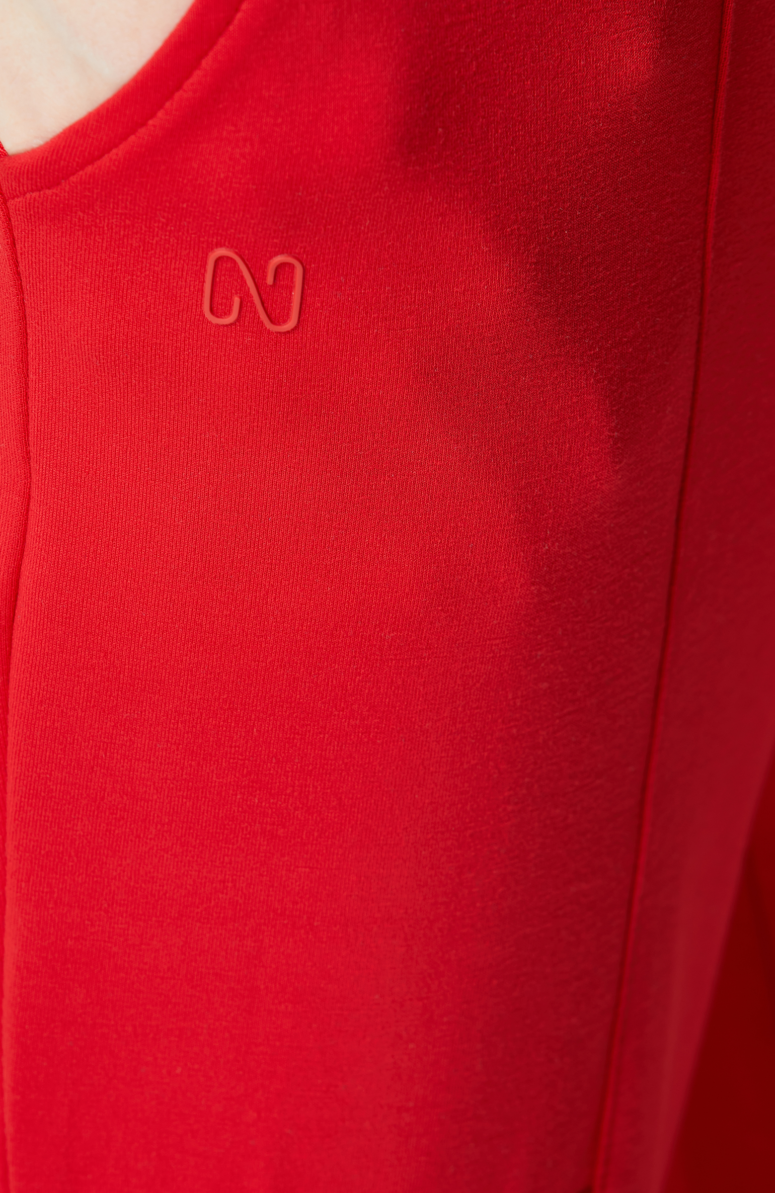 Kırmızı Dar Paça Eşofman Altı