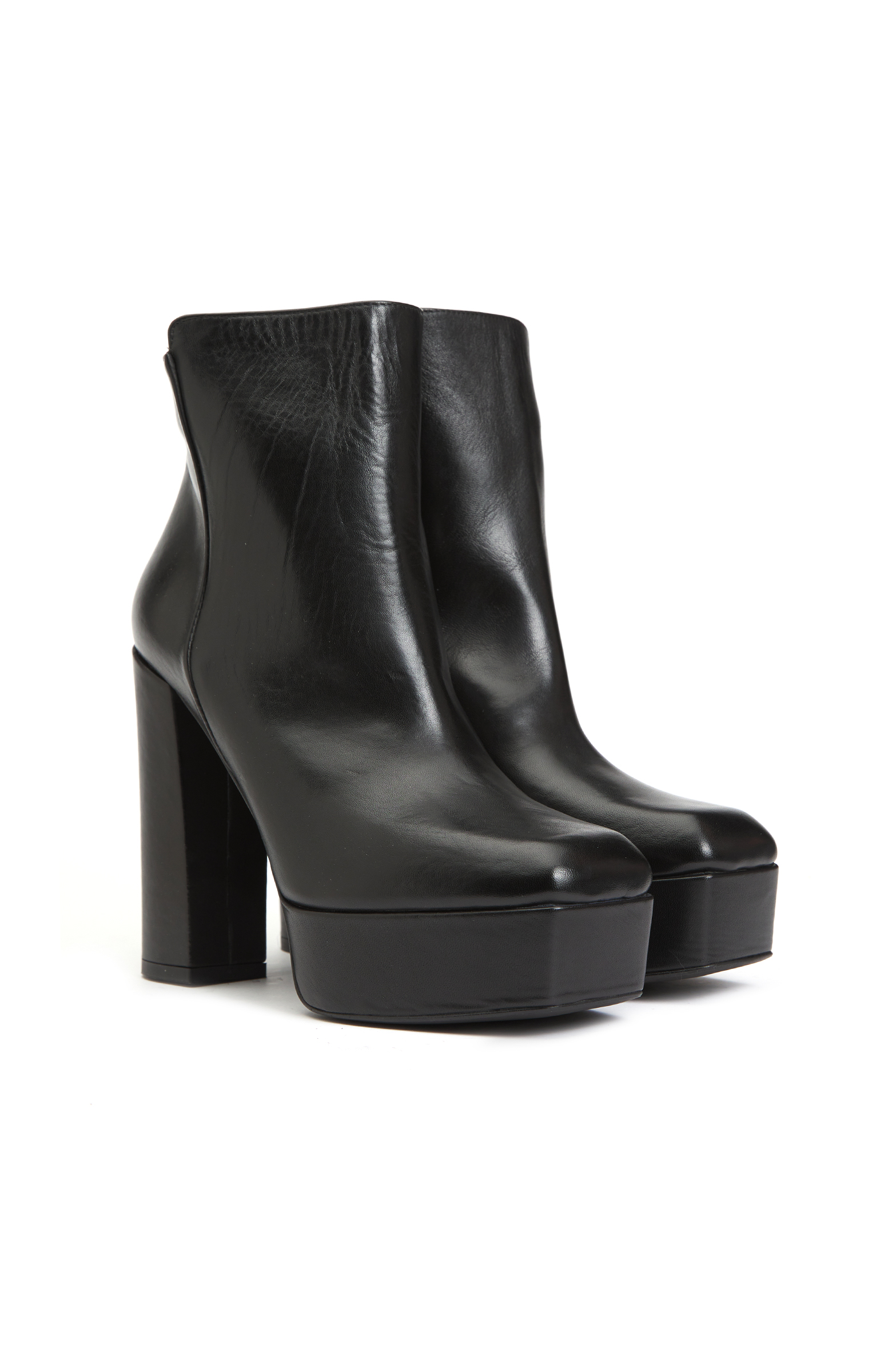 Siyah Kadın Deri Bot