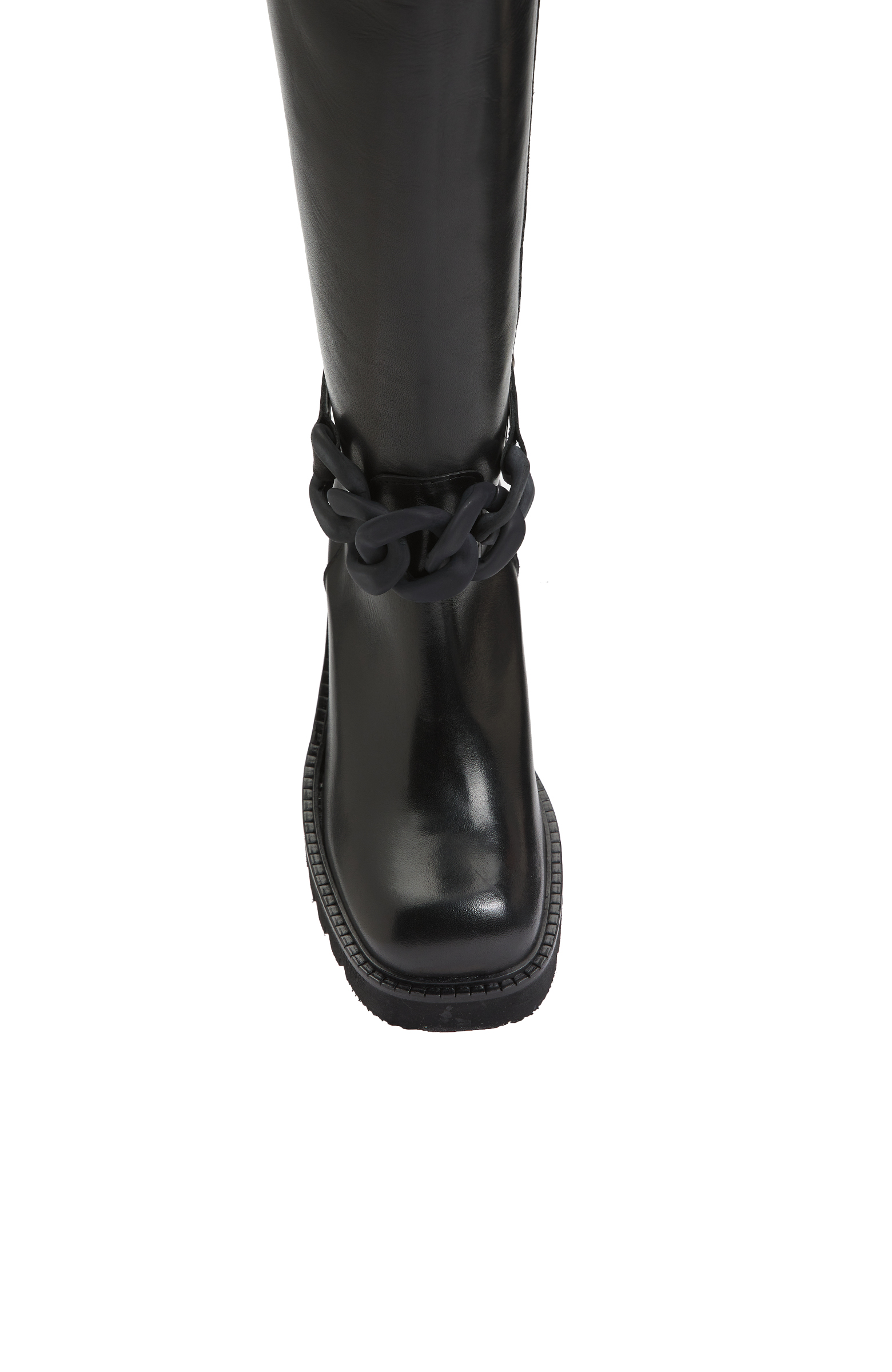 Siyah Kadın Deri Çizme