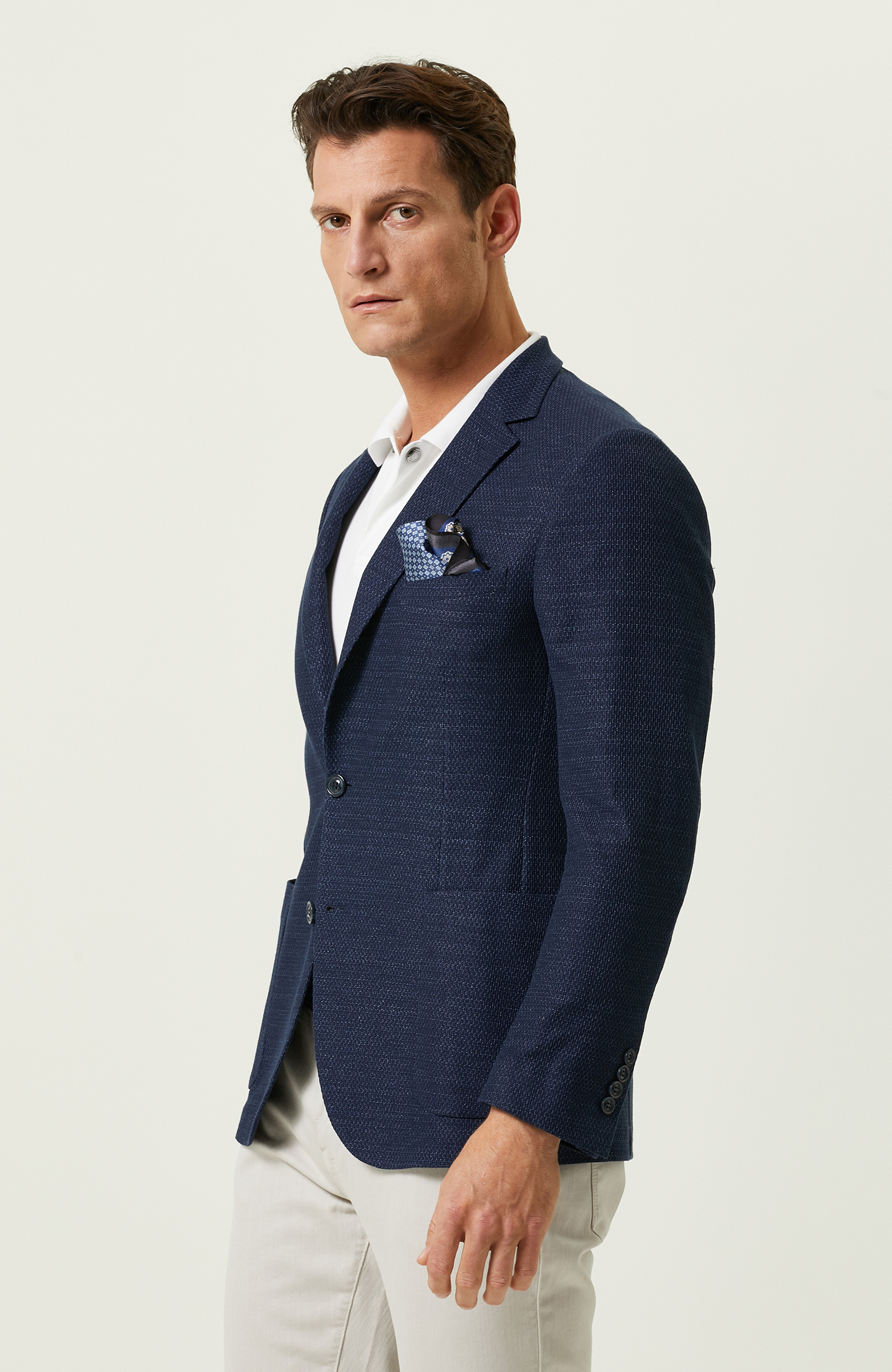 Lacivert Blazer Ceket