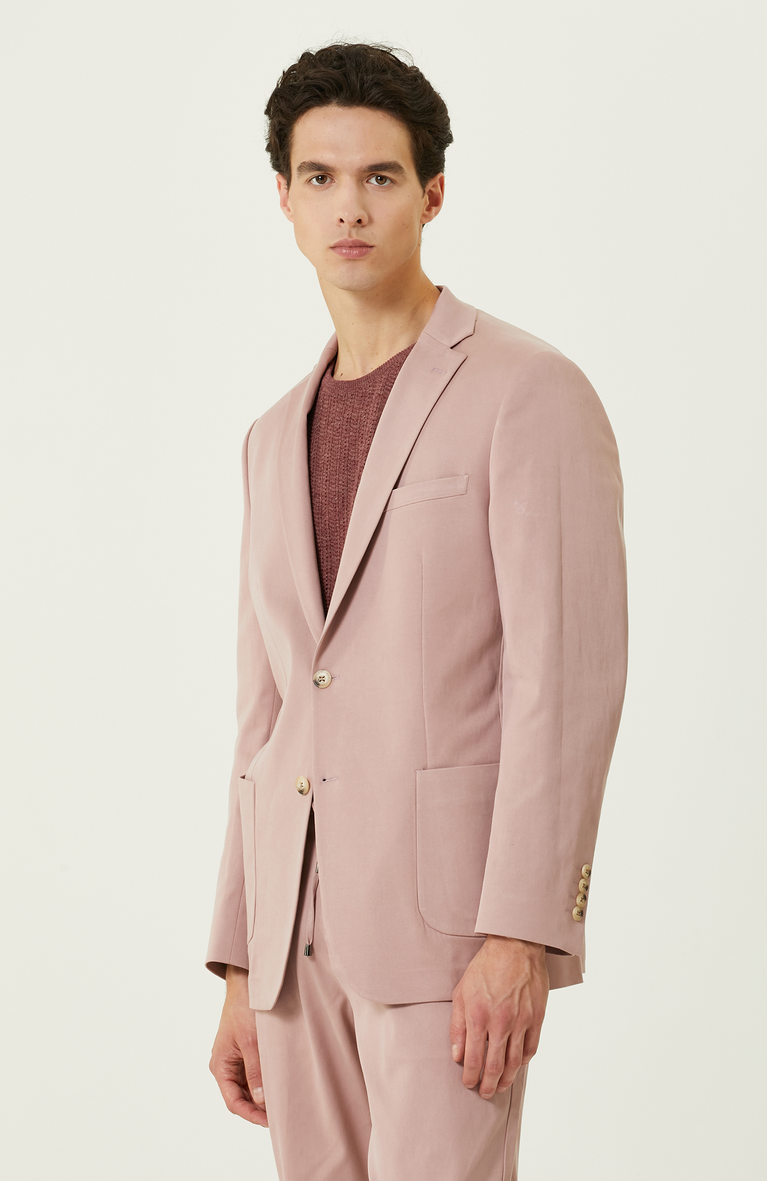 Gül Kurusu Blazer Ceket